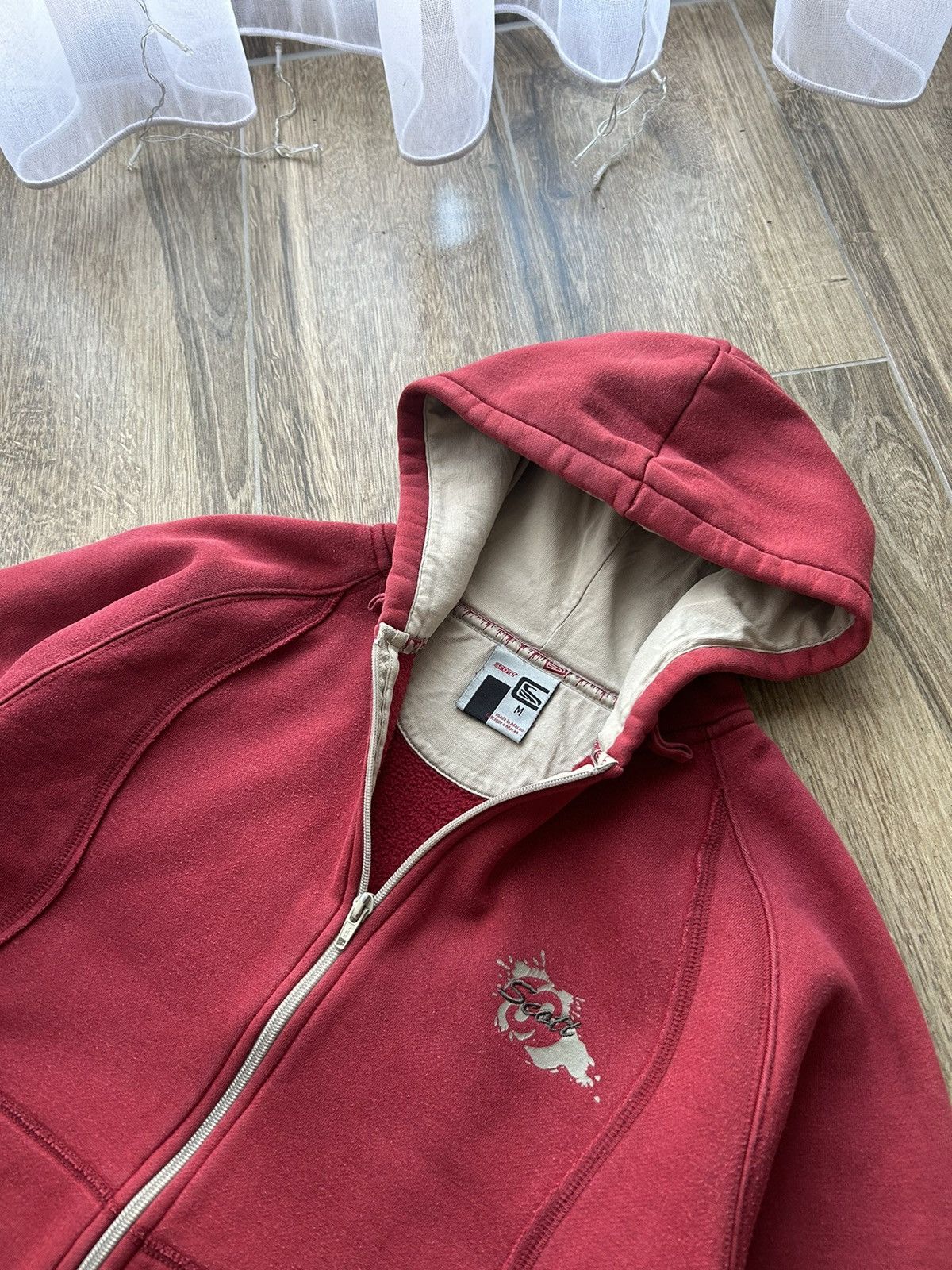 Schott × Vintage Vintage Scott zip-hoodies oversized big logo y2k Size US S / EU 44-46 / 1 - 4 Thumbnail