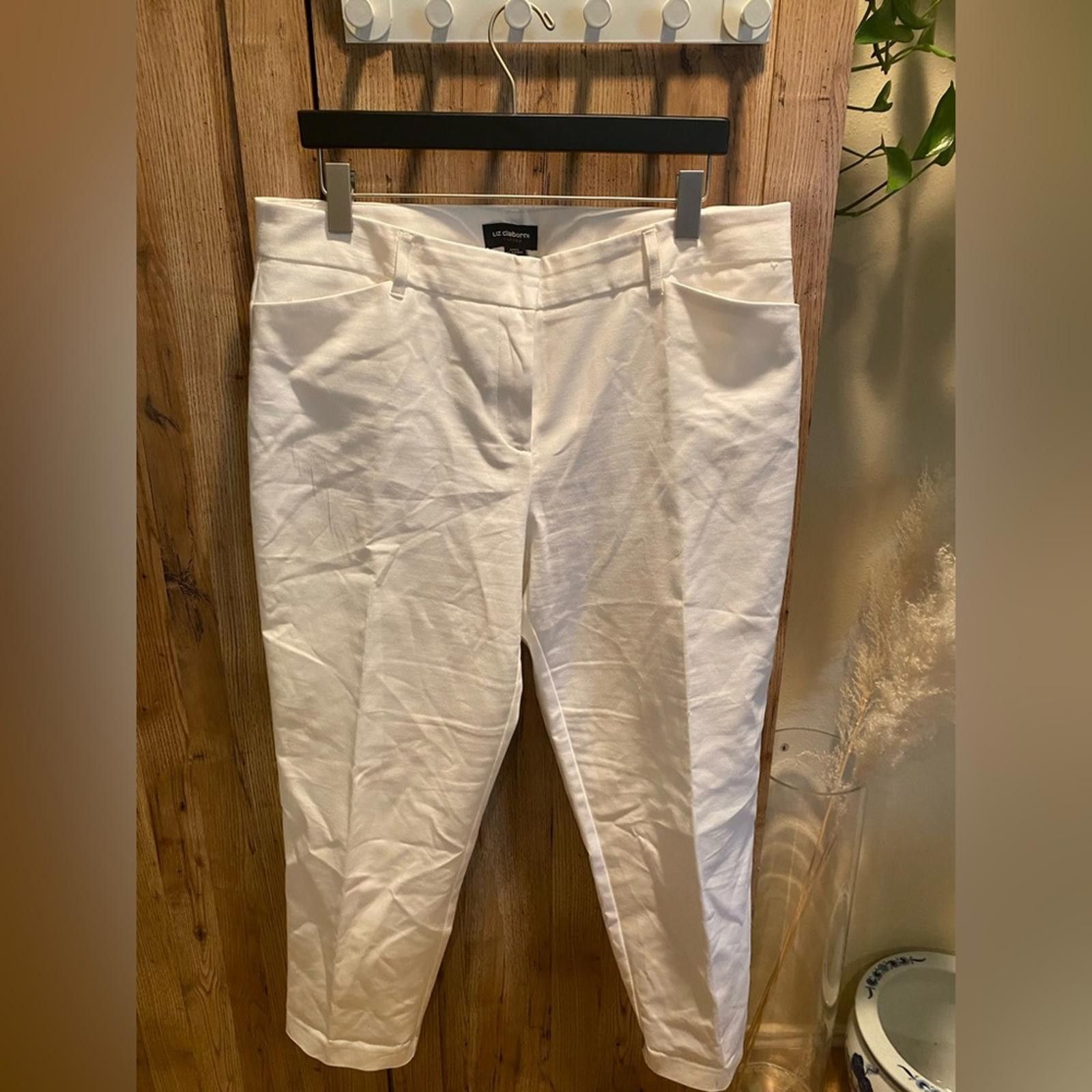 Other Liz Claiborne- size 12 - classic straight pant Size 34" / US 12 / IT 48 - 1 Thumbnail