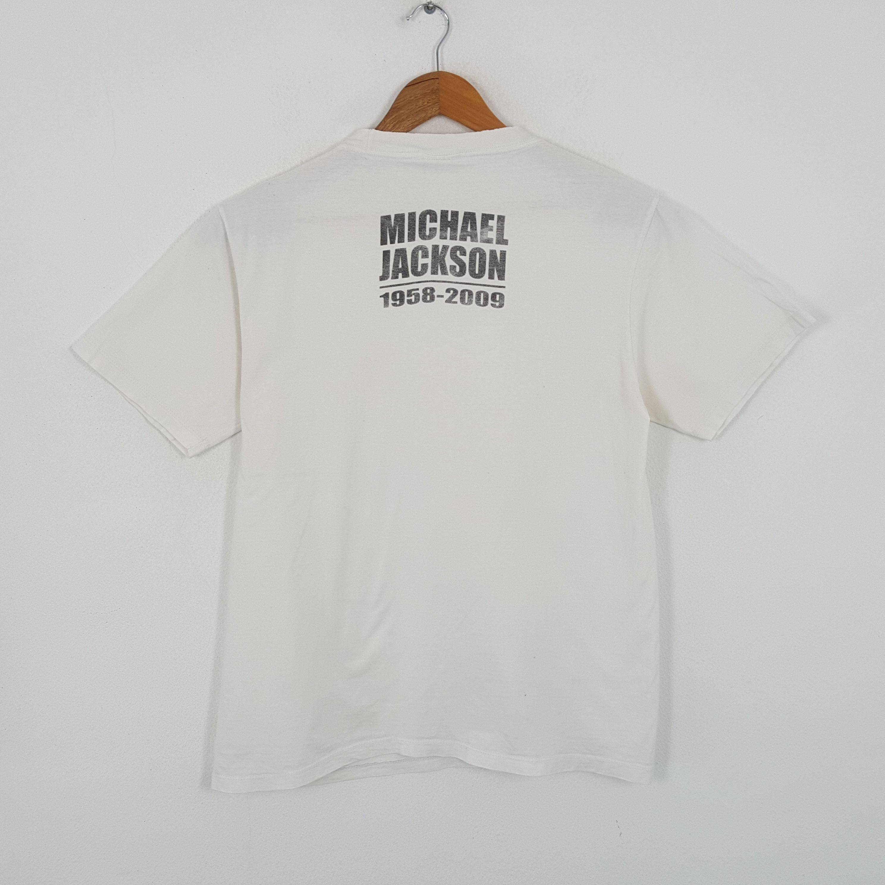 Band Tees × Michael Jackson × Vintage Vintage MICHAEL JACKSON American Pop Dance Singer T-Shirts Size US L / EU 52-54 / 3 - 3 Thumbnail