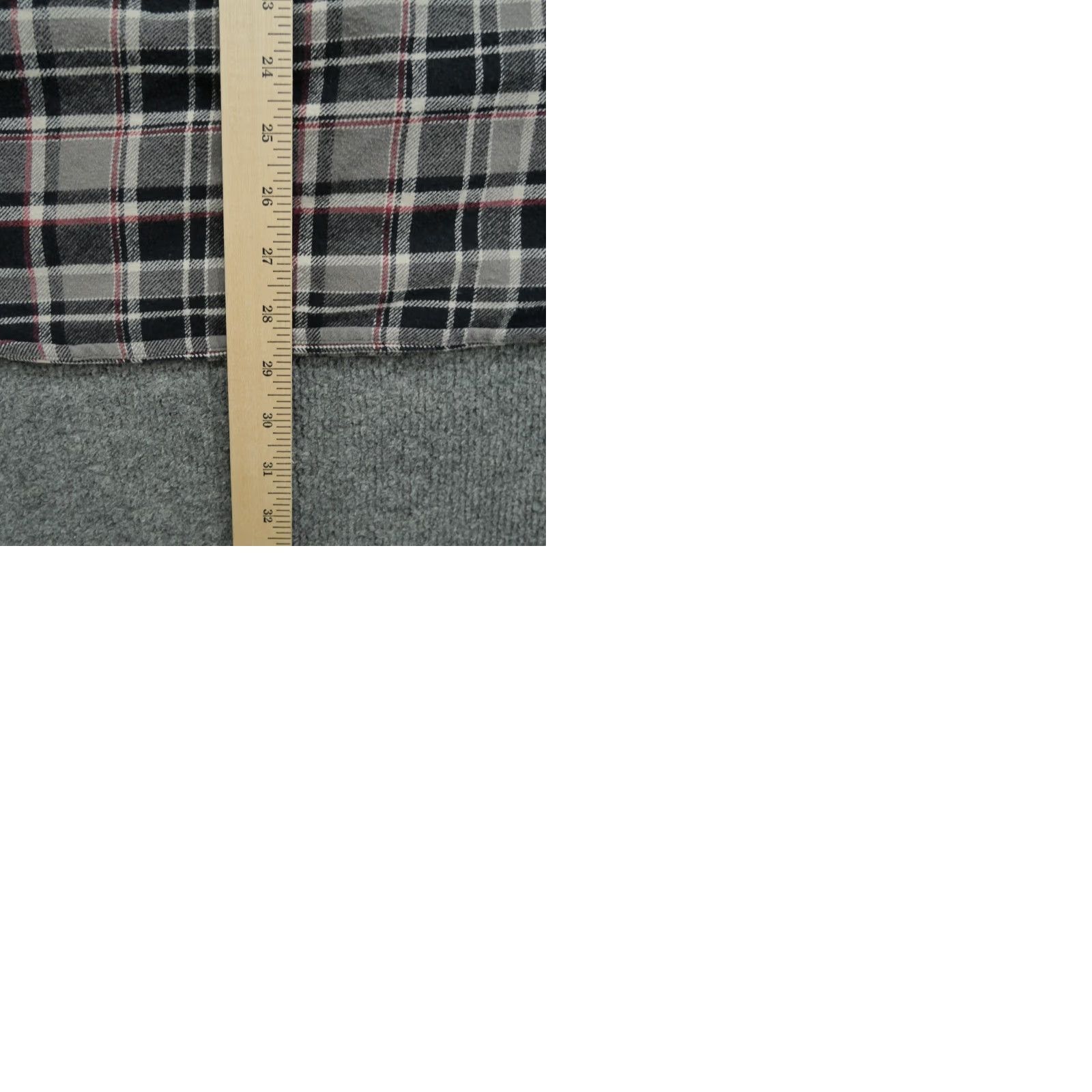 Vintage JACHS Shirt Mens XL Green Red Plaid Flannel Button-Up Workwear Cotton Classic Button-Down Pockets Size US XL / EU 56 / 4 - 9 Thumbnail