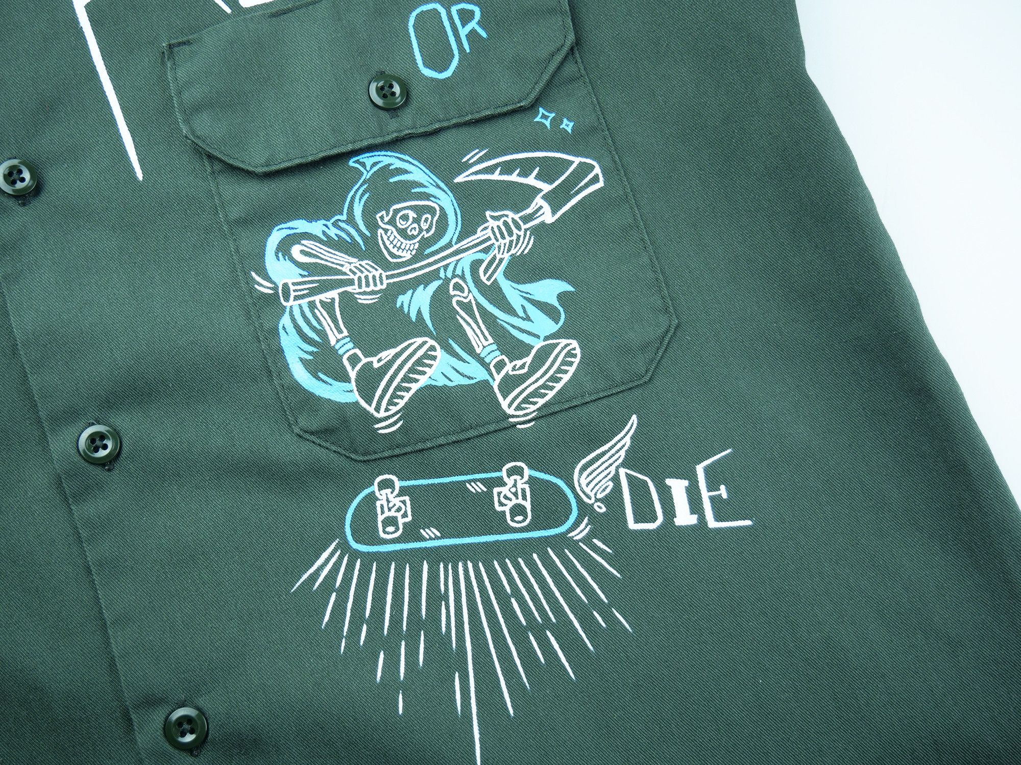 Dickies Dickies custom skate shirt Size US M / EU 48-50 / 2 - 3 Thumbnail