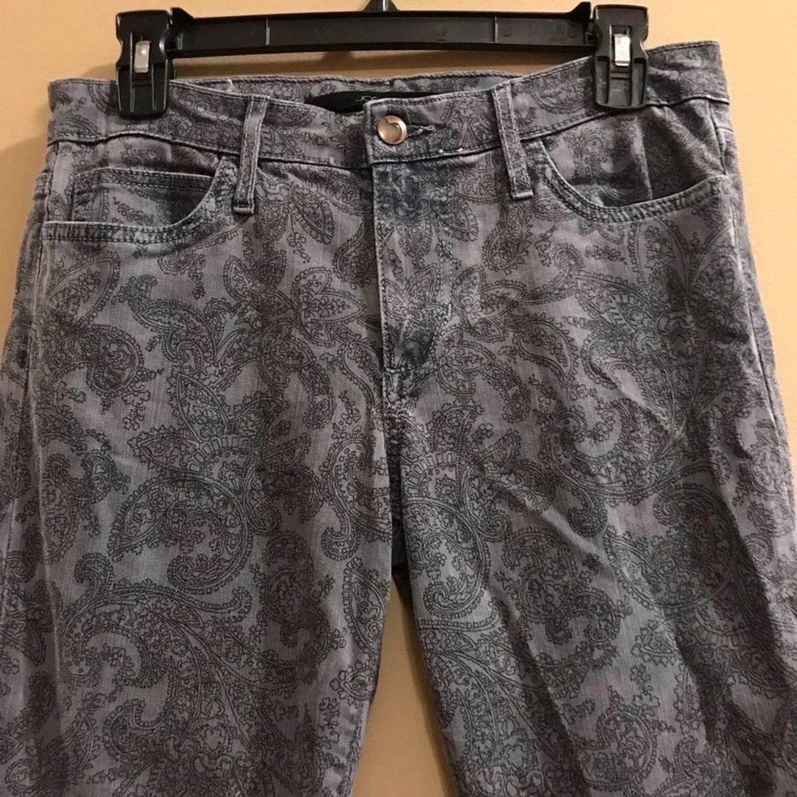 Other Joe's Jeans High Water Skinny Jeans Paisley Faded Size 28 Size 28" / US 6 / IT 42 - 7 Thumbnail