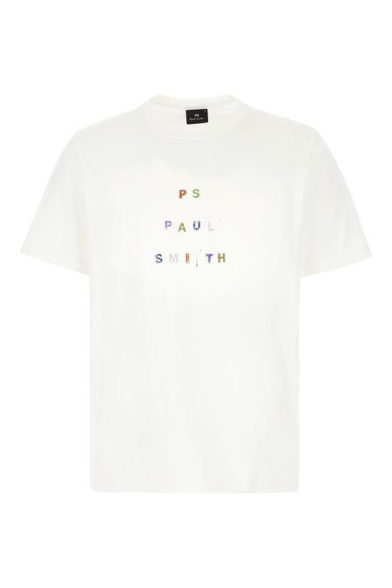 Paul Smith PAUL SMITH Men T-Shirts M2R220XTP5161 01 WHITE Size US L / EU 52-54 / 3 - 1 Thumbnail