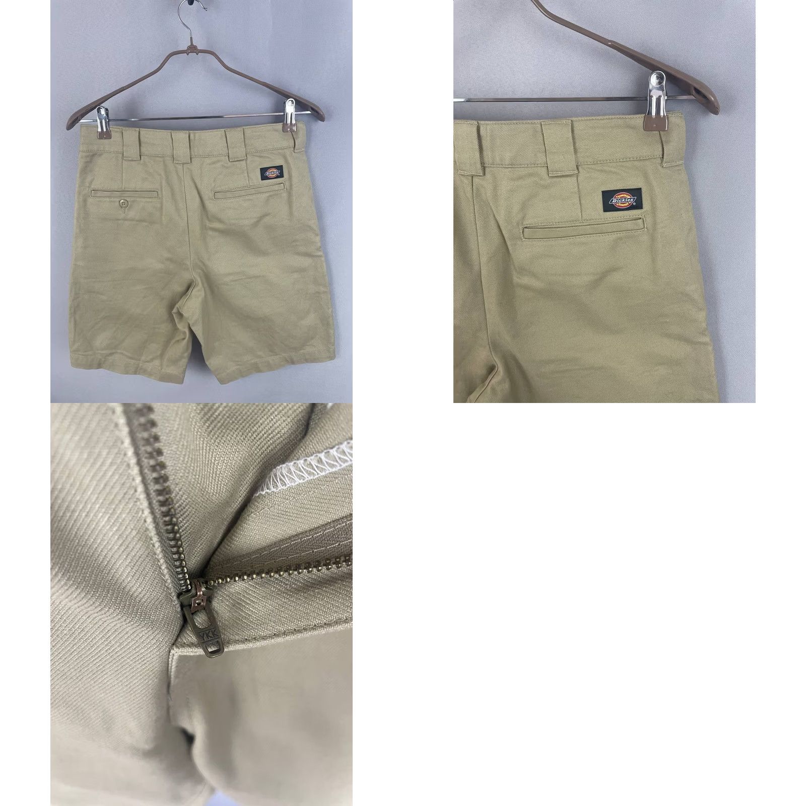 Dickies Dickies Mens Chino Shorts Size XS Tan Belt Loop Fly Button Outdoor Beach Size US 27 - 8 Thumbnail