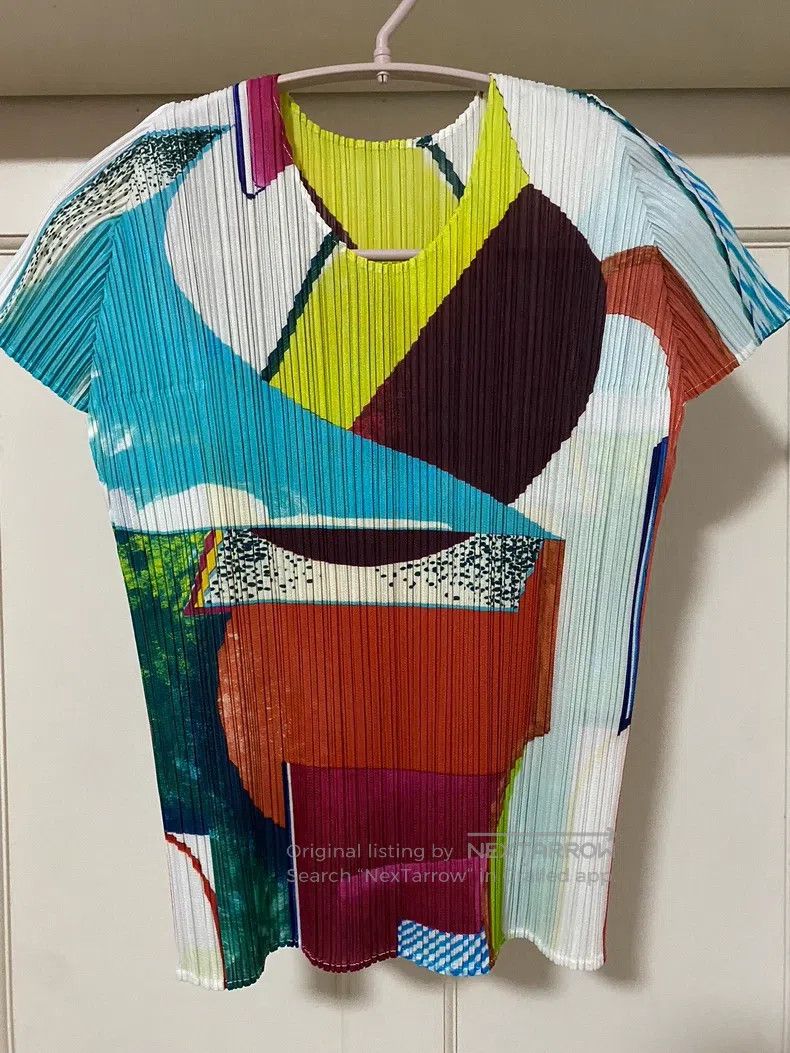 Issey Miyake Issey Miyake Windmill Short Sleeve T-Shirt Size L / US 10 / IT 46 - 2 Thumbnail