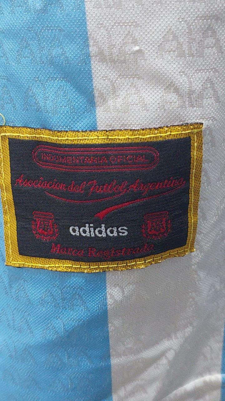 Adidas × Vintage VINTAGE ARGENTINA 1996 1998 JERSEY Size US L / EU 52-54 / 3 - 4 Thumbnail