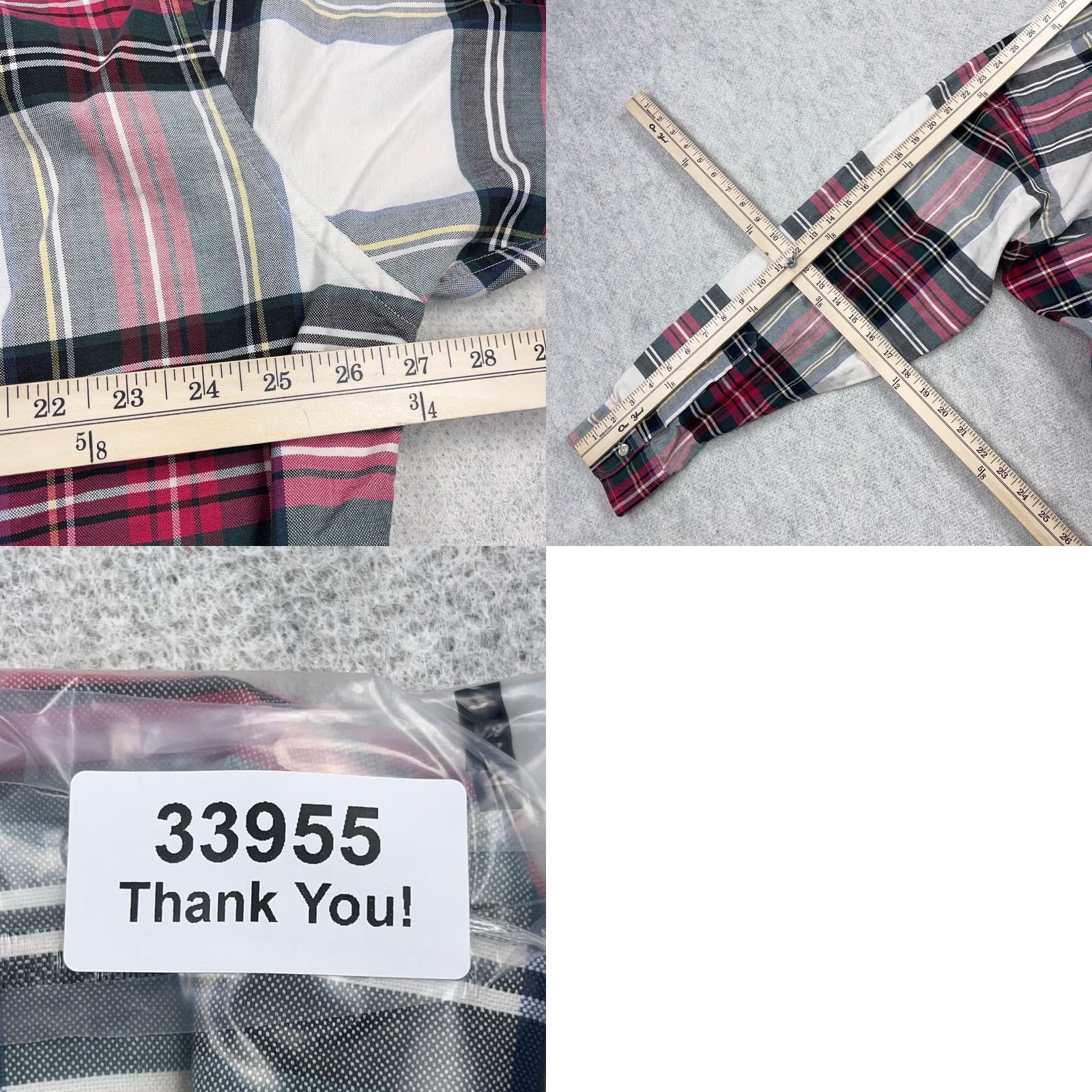 Brooks Brothers Brooks Brothers Shirt Men XL Red Plaid Oxford Button-Down OCBD Button Up Vintage: No Size US XL / EU 56 / 4 - 8 Thumbnail
