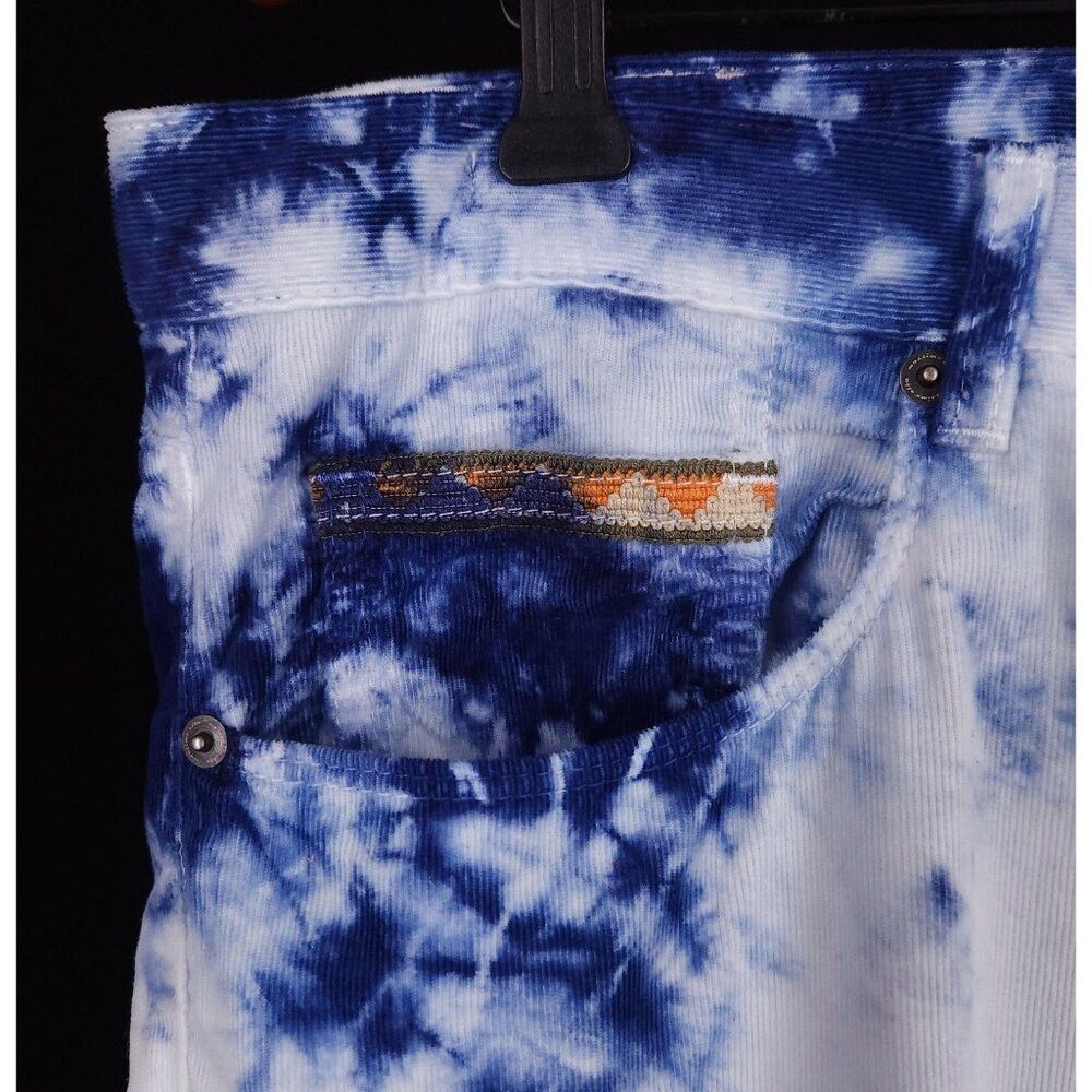 Massimo Alba Massimo Alba Slim-Fit Tie-Dyed Cotton-Corduroy Shorts Size M Size US 36 / EU 52 - 4 Thumbnail