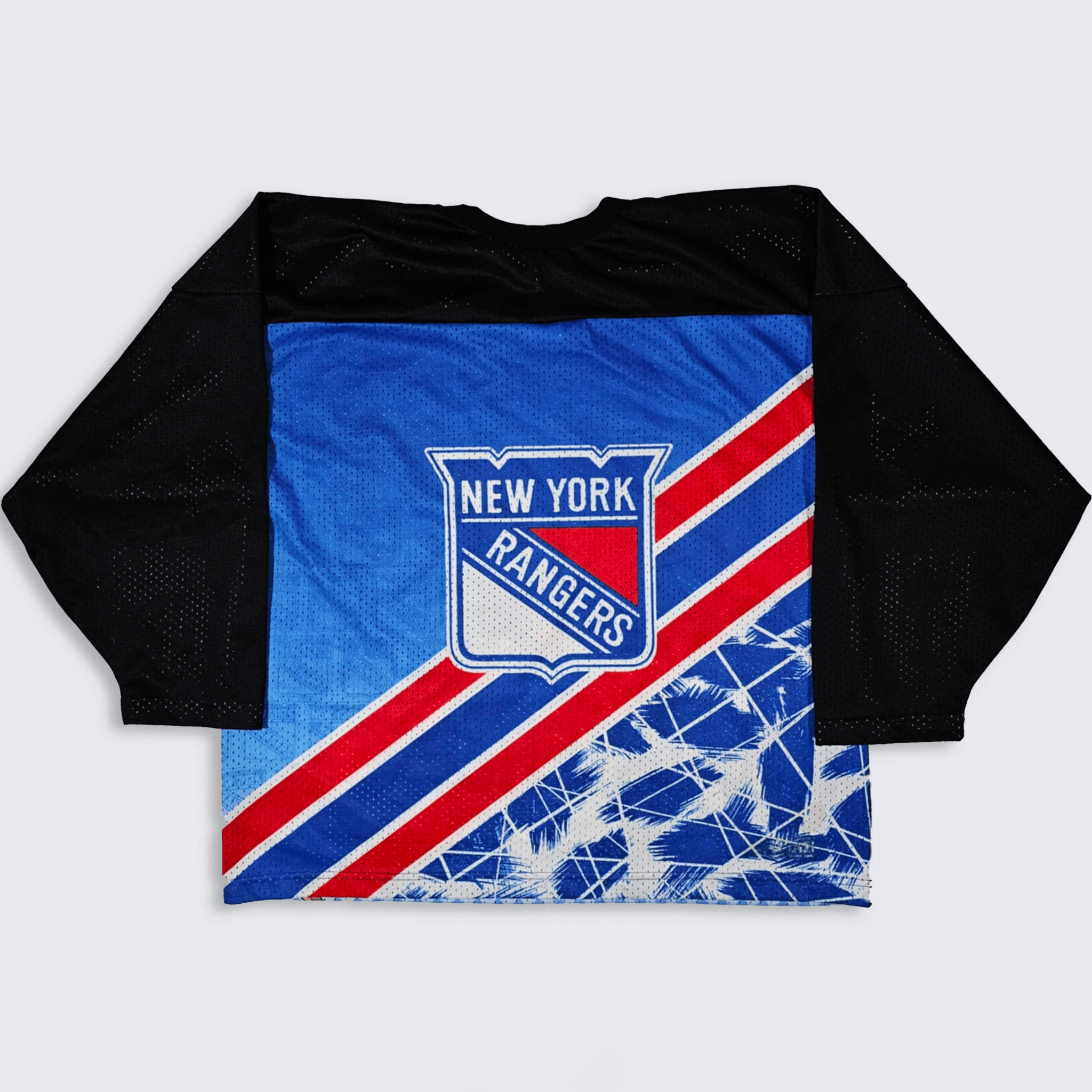 Ccm × Vintage New York Rangers Vintage 90s AoP CCM Hockey Jersey Size US L / EU 52-54 / 3 - 2 Thumbnail
