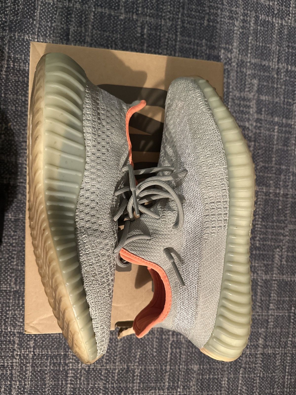 Adidas × Yeezy Yeezy Boost 350 V2 Sage Size US 12 / EU 45 - 7 Thumbnail