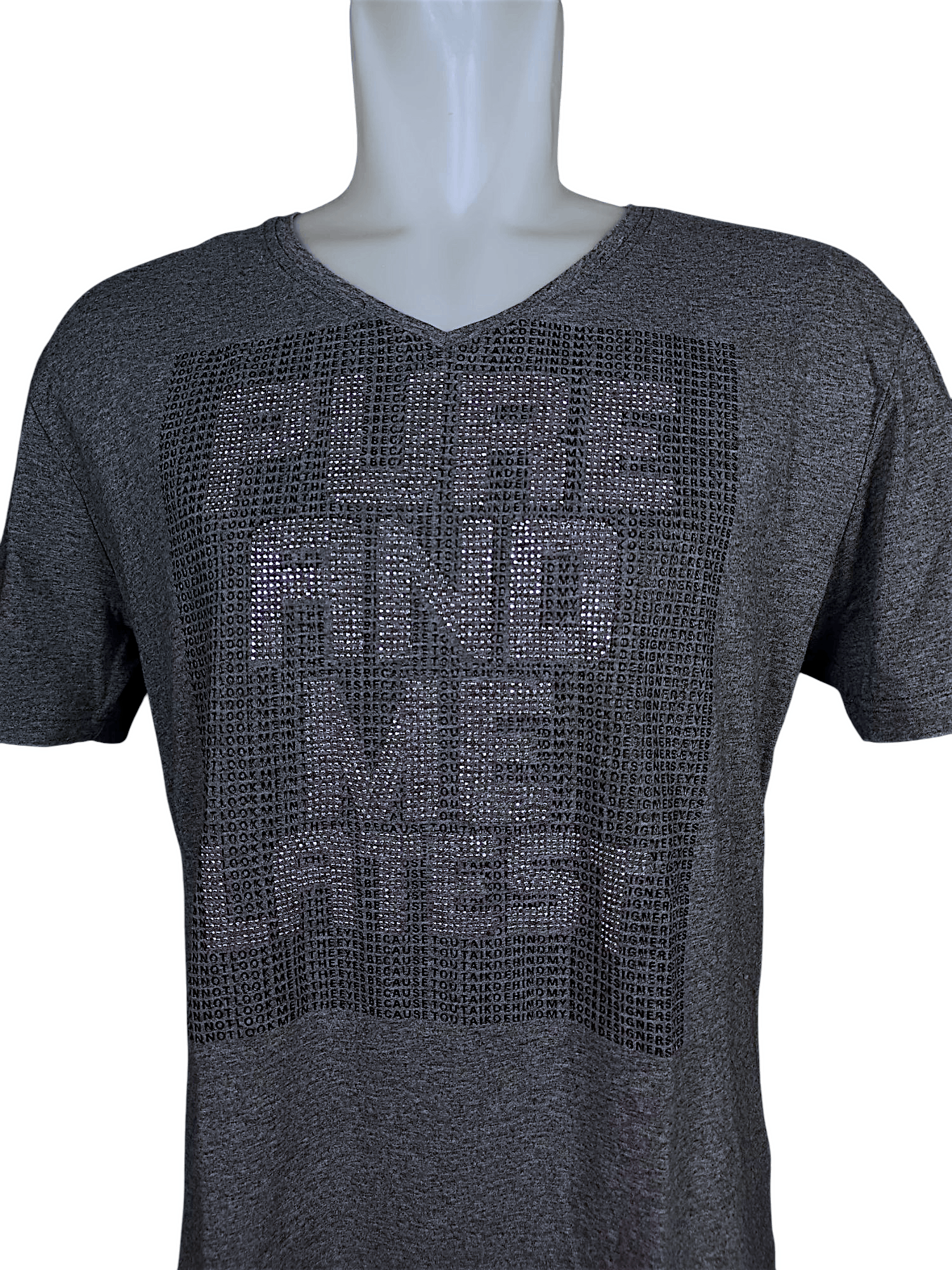 If Six Was Nine × Japanese Brand MIGAOHUAFEI PURE and ME LATES T V-Neck T-Shirt Size US XXL / EU 58 / 5 - 2 Thumbnail