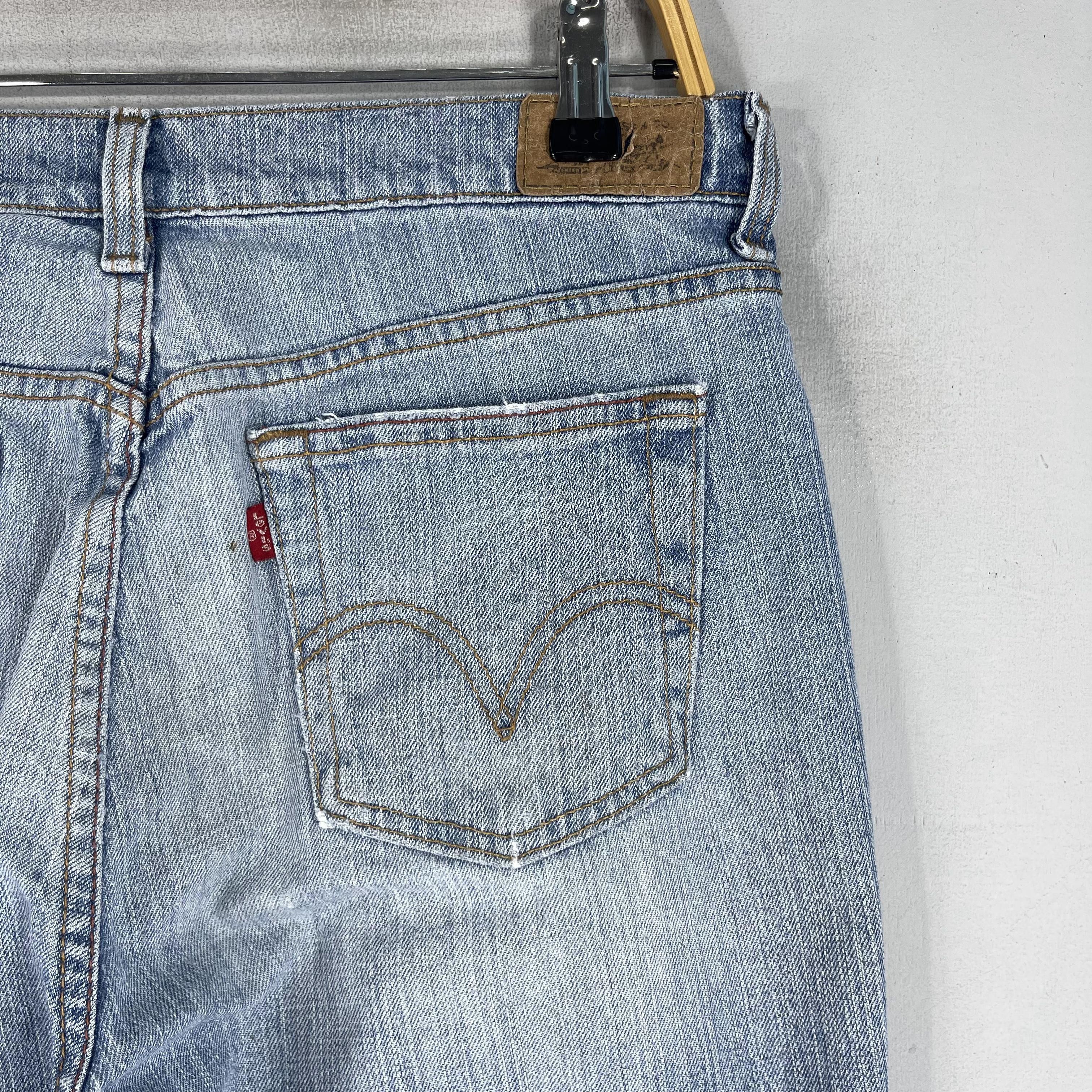 Levi's × Vintage W31 L31 Vintage Levis 515 Distressed Bootcut Jeans Size 31" - 8 Thumbnail