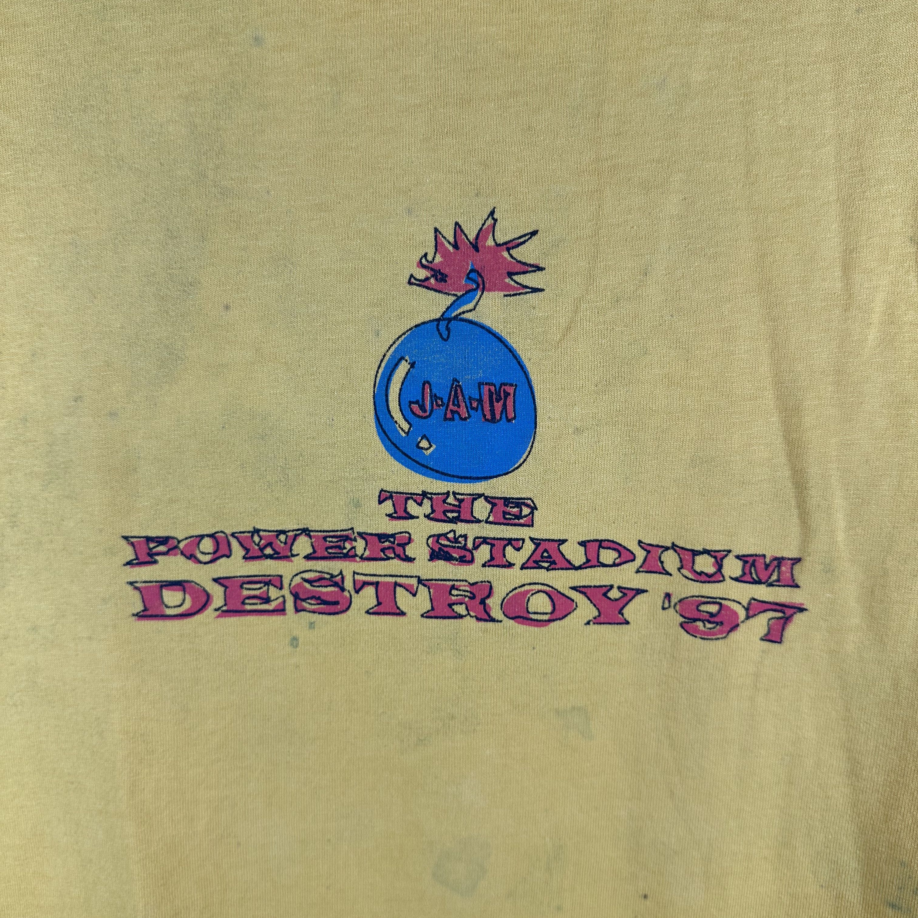 Vintage ​1997 Judy and Mary The Power Stadium Destroy T-shirt Size US L / EU 52-54 / 3 - 2 Thumbnail