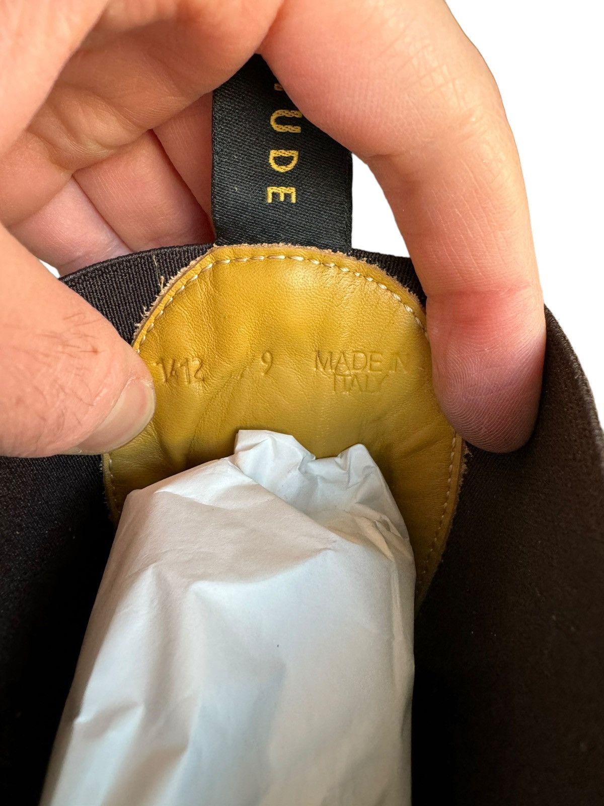 Rhude Unreleased 2020 Tan Mid Chelsea Suede Boot Size US 9 / EU 42 - 7 Thumbnail