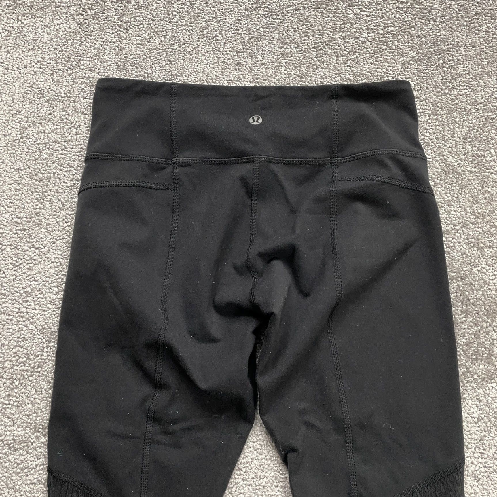 Lululemon LULULEMON Women’s Capri Leggings Size 6 Black Slim Stretch Yoga Activewear Size 28" / US 6 / IT 42 - 3 Thumbnail