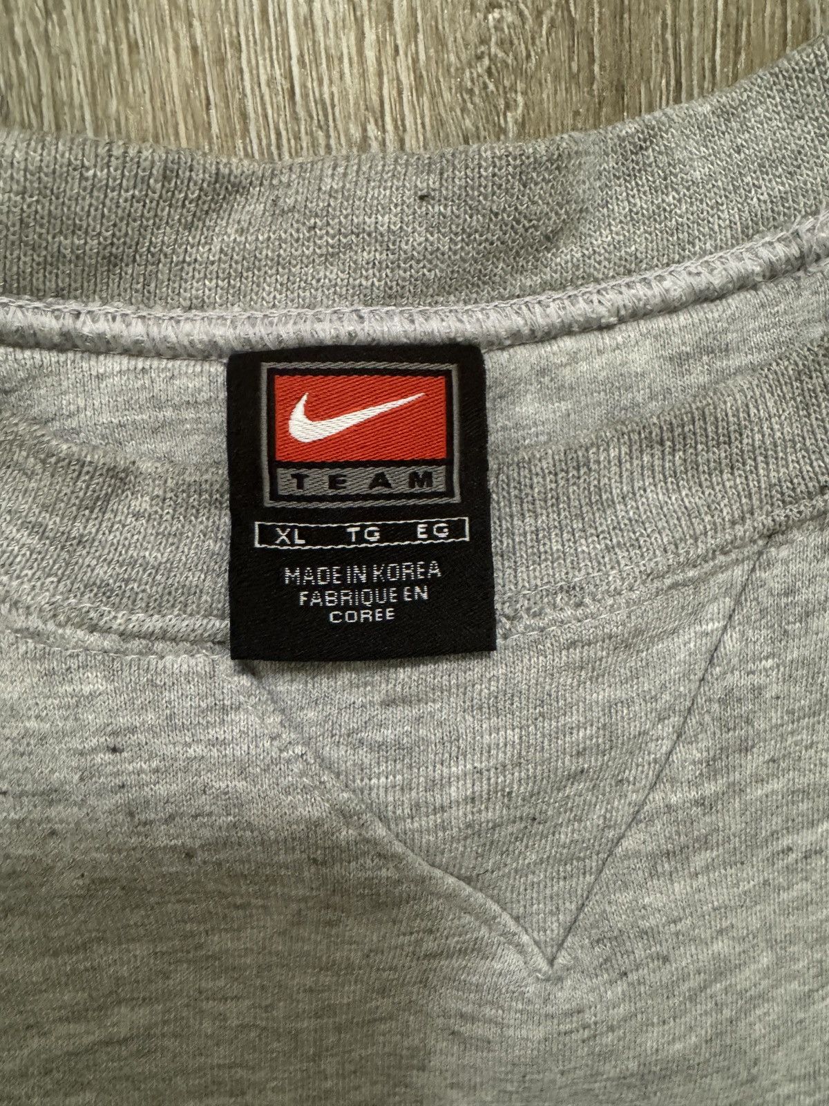 Nike × Vintage Grey Nike Pullover Size US XL / EU 56 / 4 - 3 Thumbnail