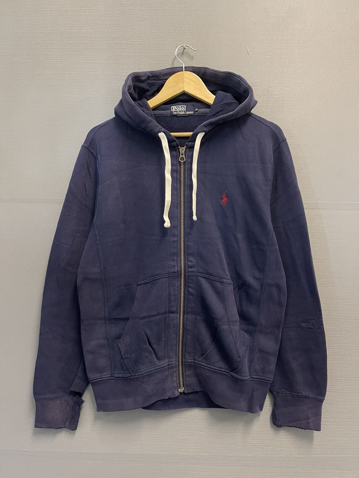 Polo Ralph Lauren Vintage Polo Ralph Lauren Zipper Hoodies Size US M / EU 48-50 / 2 - 1 Thumbnail