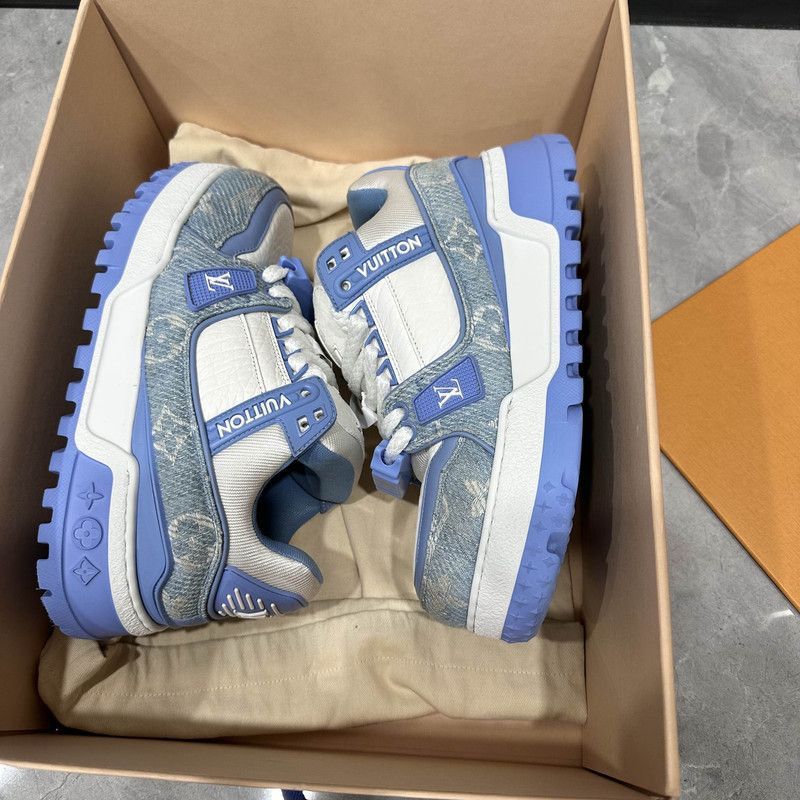 Louis Vuitton Louis Vuitton Trainer Maxi Low Top Sneakers -2508 Size US 5.5 / EU 38 - 6 Thumbnail