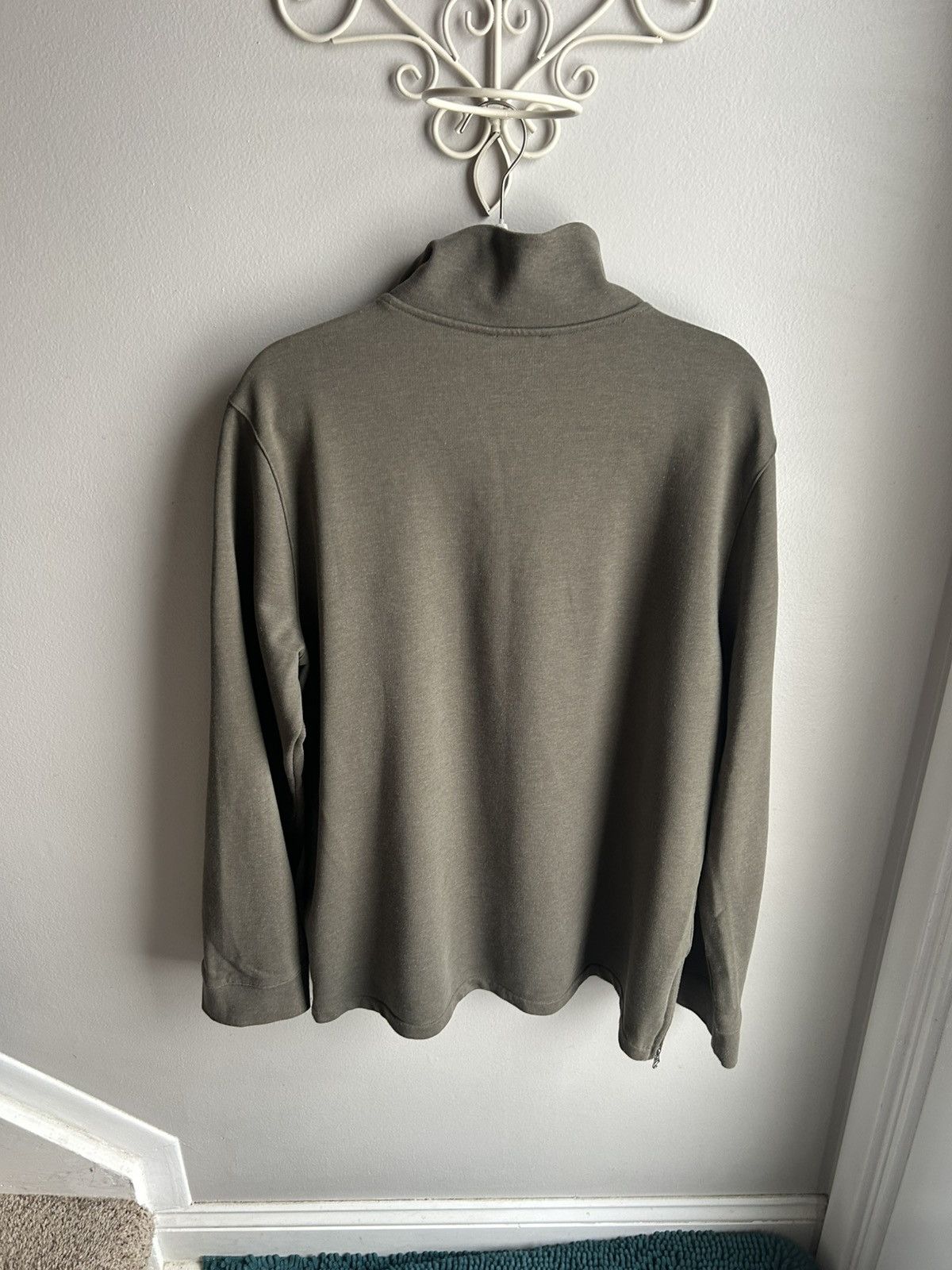 A.P.C. APC French Terry Quarter Zip Size US XL / EU 56 / 4 - 4 Thumbnail