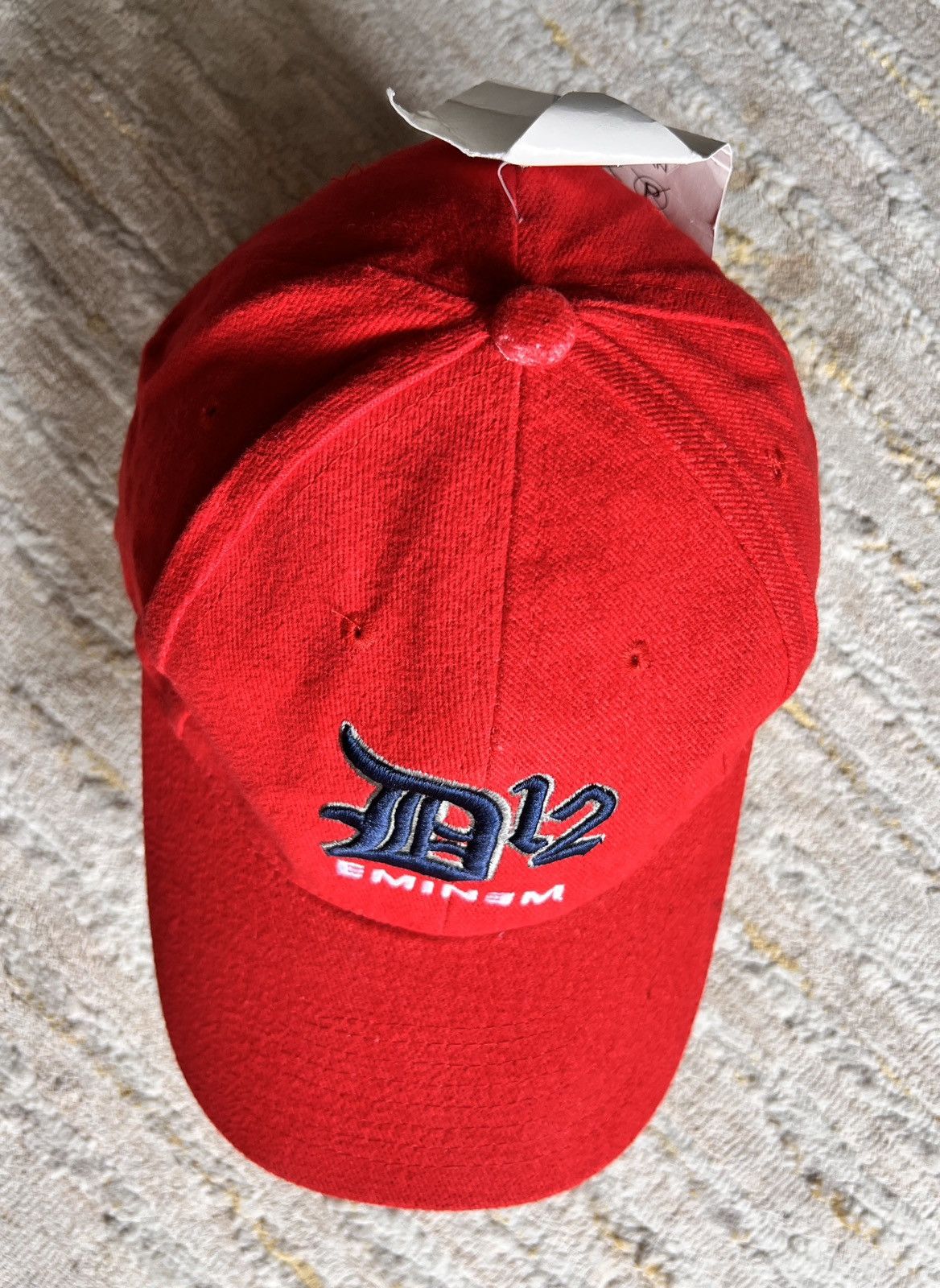 Eminem × Vintage NOS Y2k Eminem D12 Flexible Fit Cap Size ONE SIZE - 2 Thumbnail