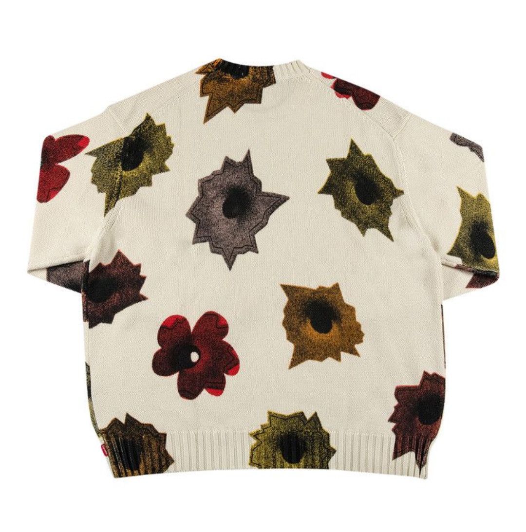 Supreme Nate Lowman Sweater “White” L