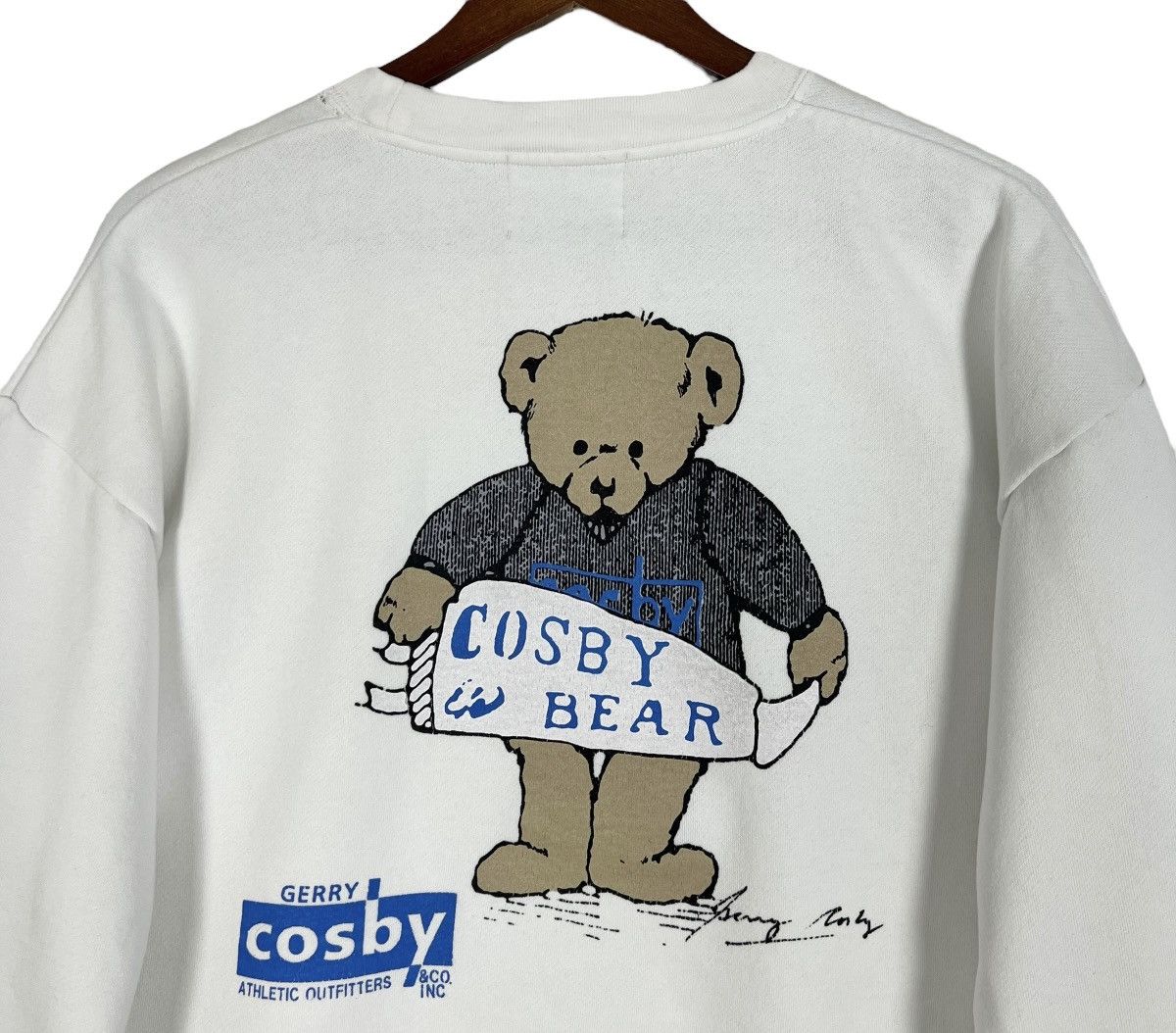 Vintage 90s Vintage Gerry Cosby NHL Sweatshirt Size US M / EU 48-50 / 2 - 7 Thumbnail