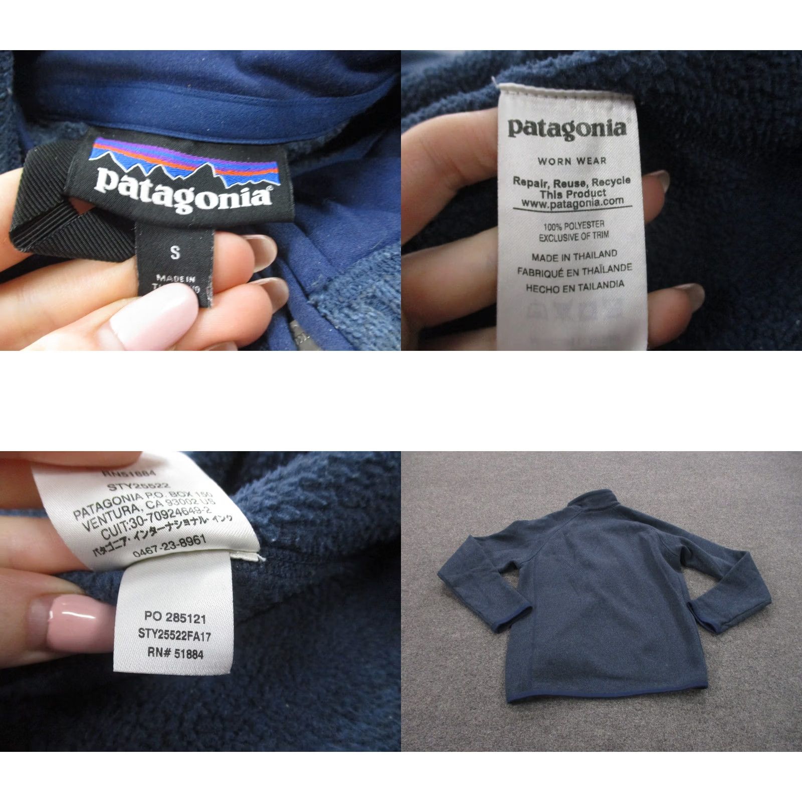 Patagonia Patagonia Jacket Mens S Blue Better Sweater Fleece Jumper Outdoor Hiking Size US S / EU 44-46 / 1 - 8 Thumbnail