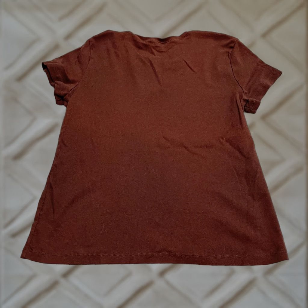 Vintage **Covington Women's XL Brown Basic T-Shirt** User: Covington Women's XL Brown Basic T-Shirt Size XL / US 12-14 / IT 48-50 - 1 Thumbnail