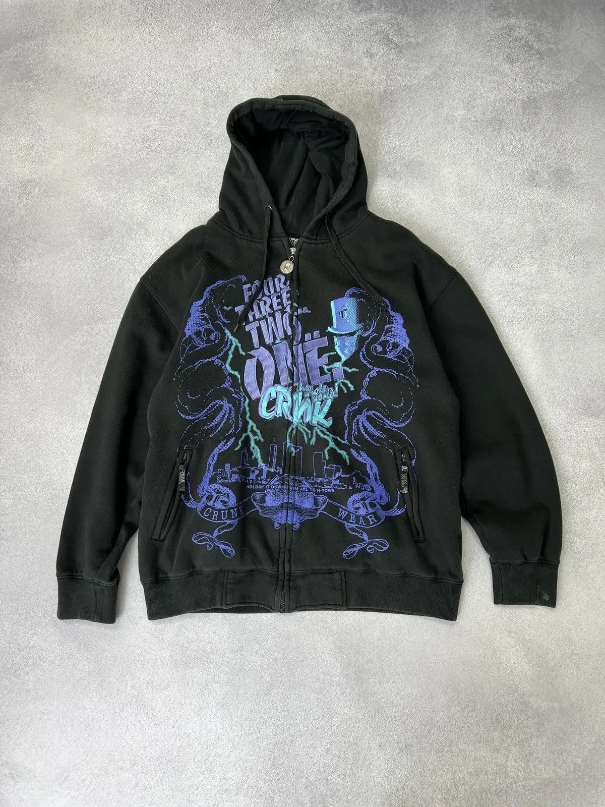Japanese Brand × Vintage Vintage Japanese Style Archival Streetwear hoodie Size US L / EU 52-54 / 3 - 1 Thumbnail