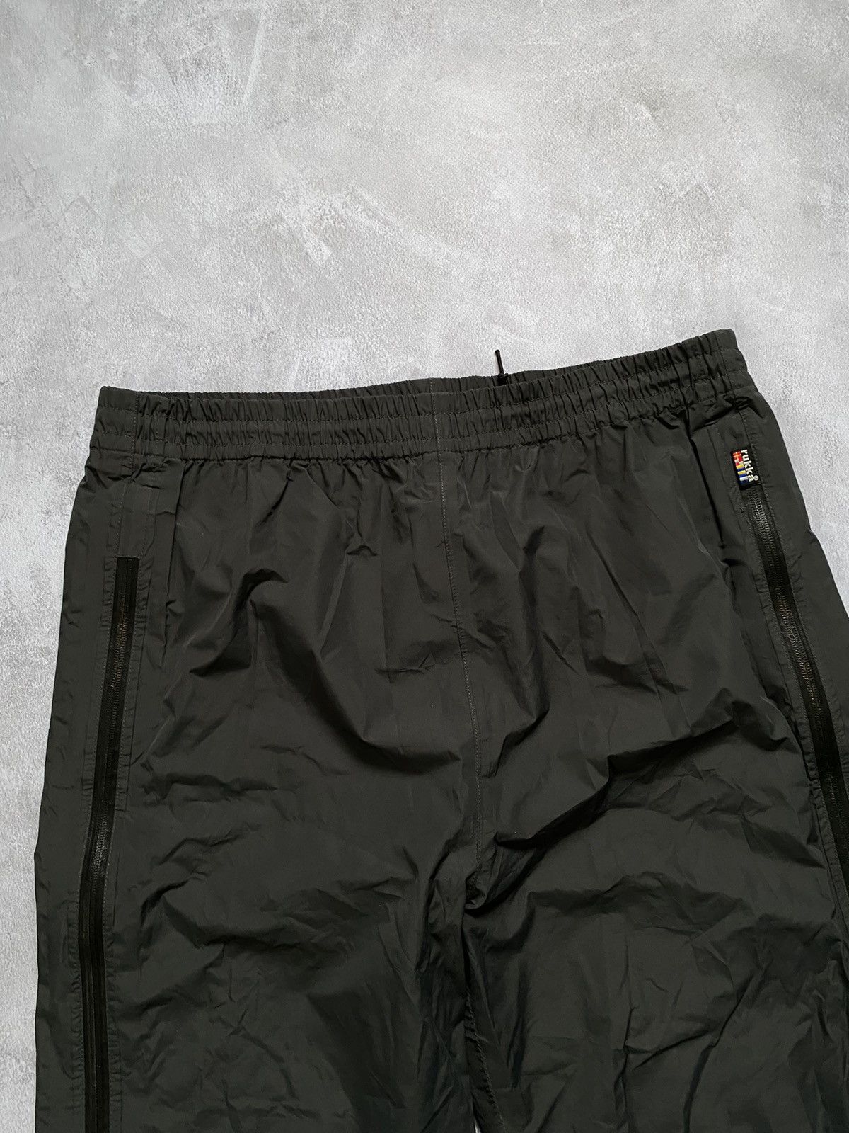 Vintage Vintage rare 90s pants RUKKA Full-Zip Nylon Drill Y2K Track Size US 34 / EU 50 - 7 Thumbnail