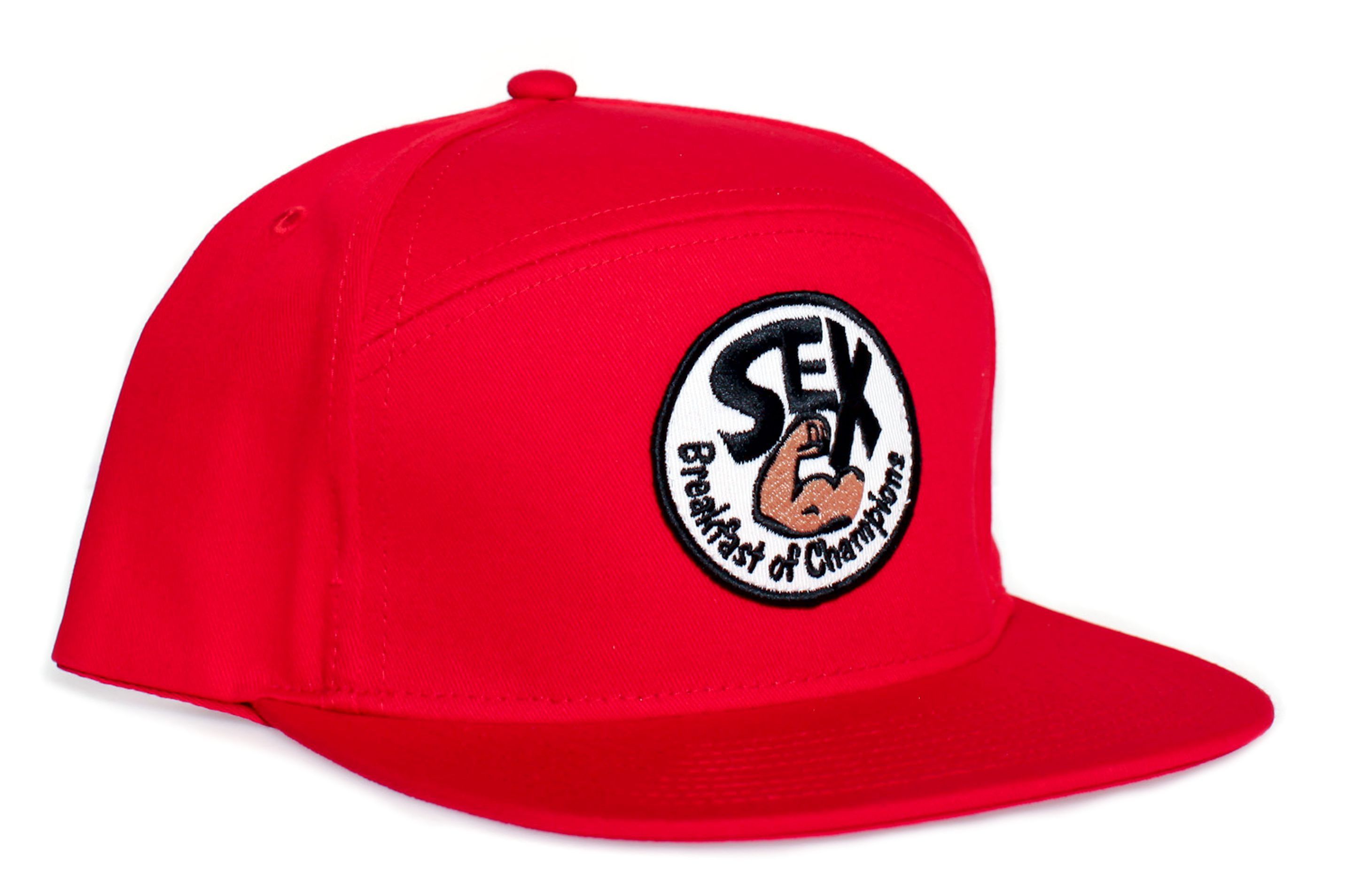 Other Sex Breakfast of Champions Hat James Hunt Embroid. Flat Red Size ONE SIZE - 1 Thumbnail