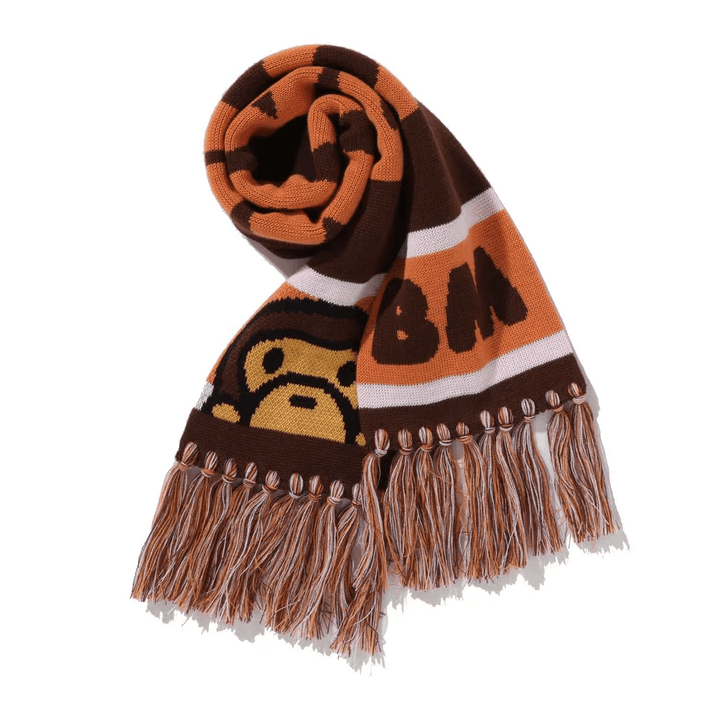 Bape Bape APE BABY MILO KNIT SCARF Kids Size ONE SIZE - 1 Thumbnail