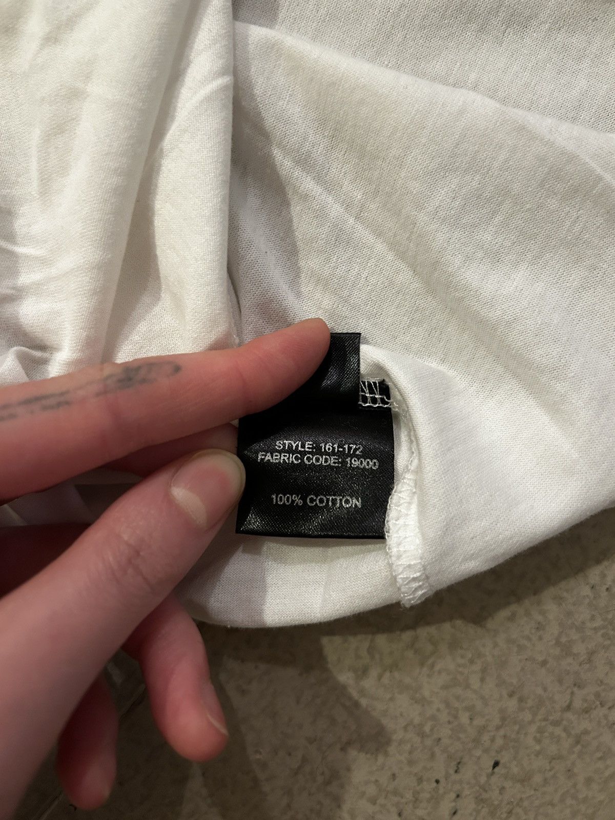 Raf Simons Raf Simons SS16 ‘Isolated Heroes’ White T-Shirt Size US L / EU 52-54 / 3 - 5 Thumbnail