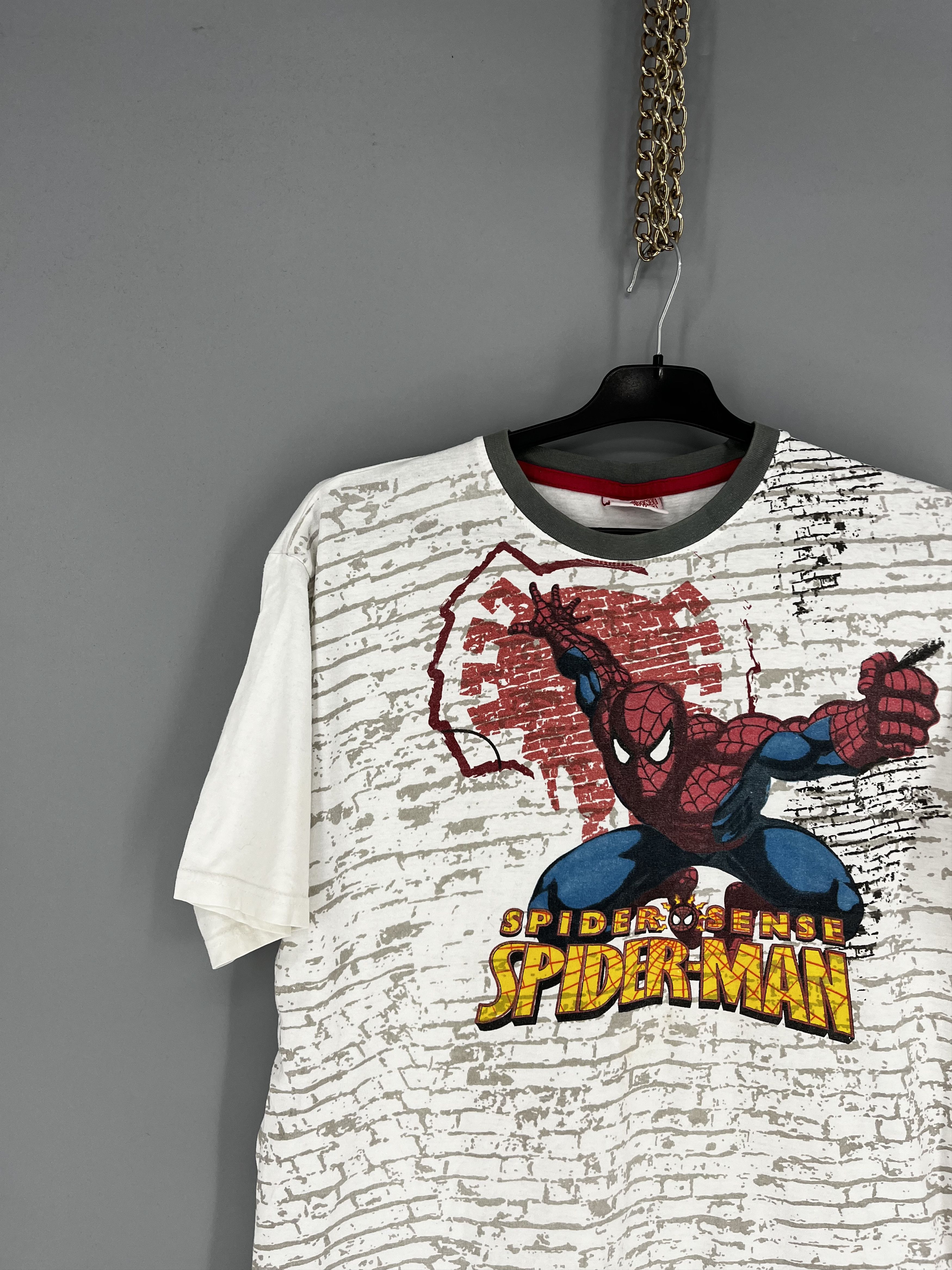 Cartoon Network VINTAGE SPIDER MAN ALL OVER PRINT WEB MOVIE 90S Size US S / EU 44-46 / 1 - 4 Thumbnail