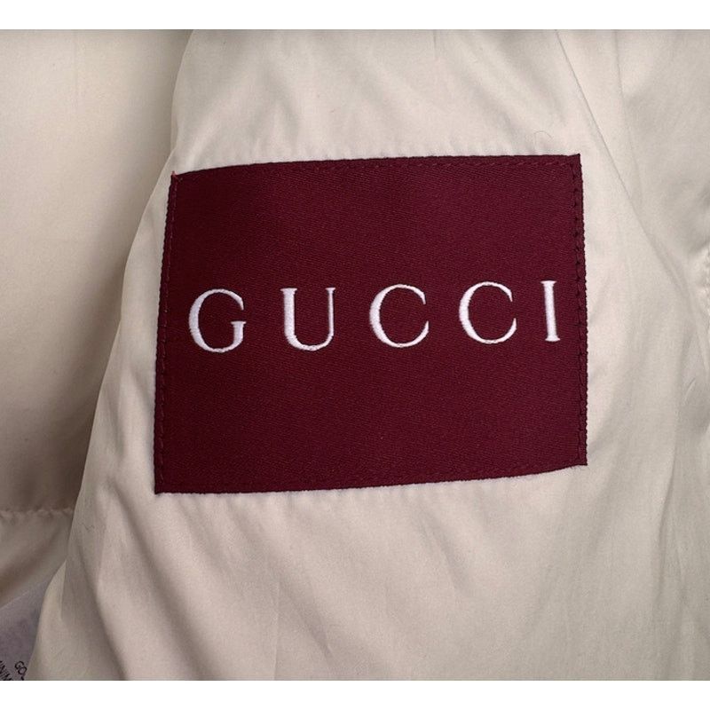 Gucci Gucci White Full Zip Puffer Hooded Vest Jacket Size 50 Size XL / US 12-14 / IT 48-50 - 6 Thumbnail