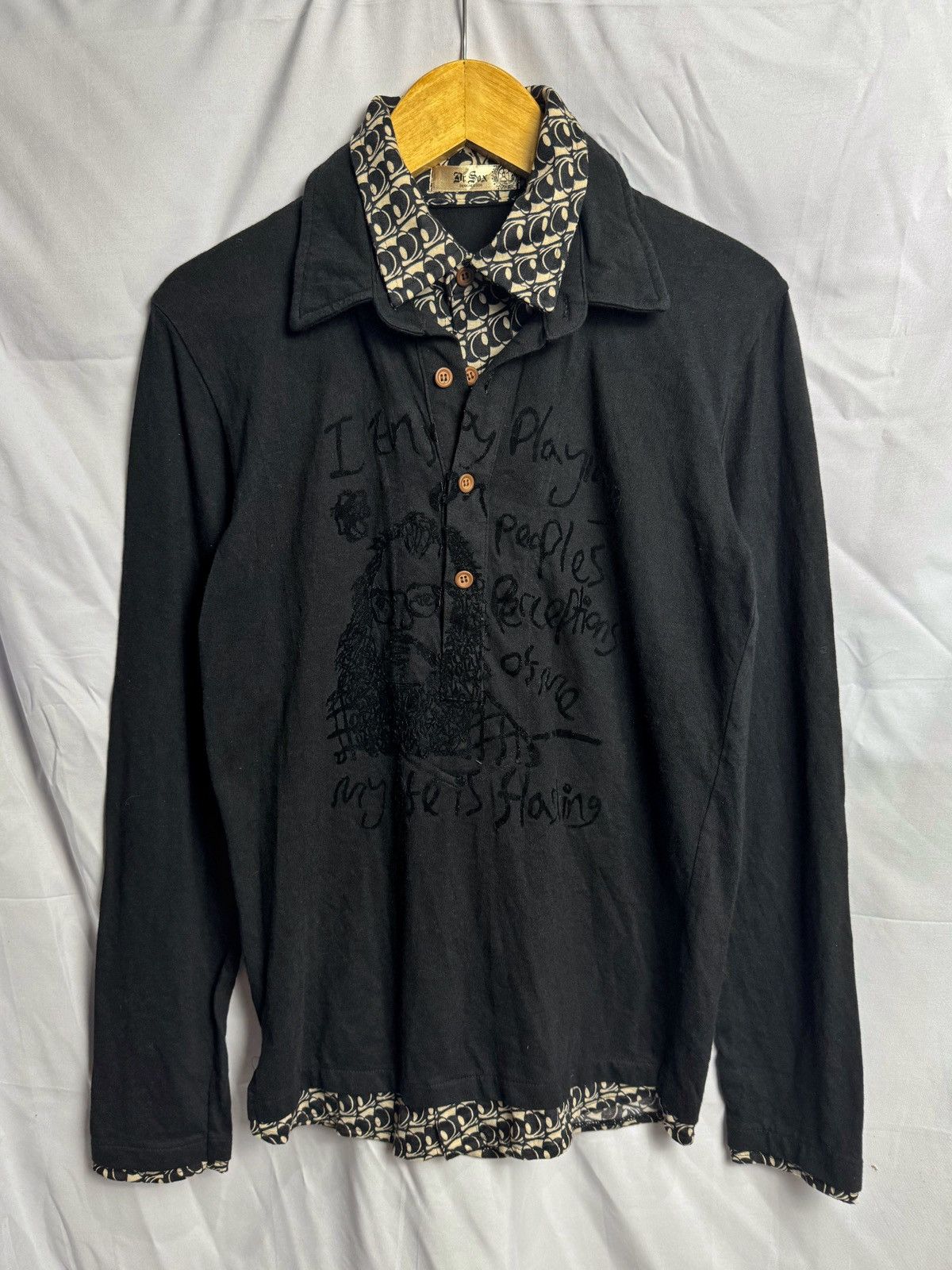 Hysteric Glamour × If Six Was Nine × Japanese Brand Japanese Drsox Poem Double Layers Size US M / EU 48-50 / 2 - 1 Thumbnail