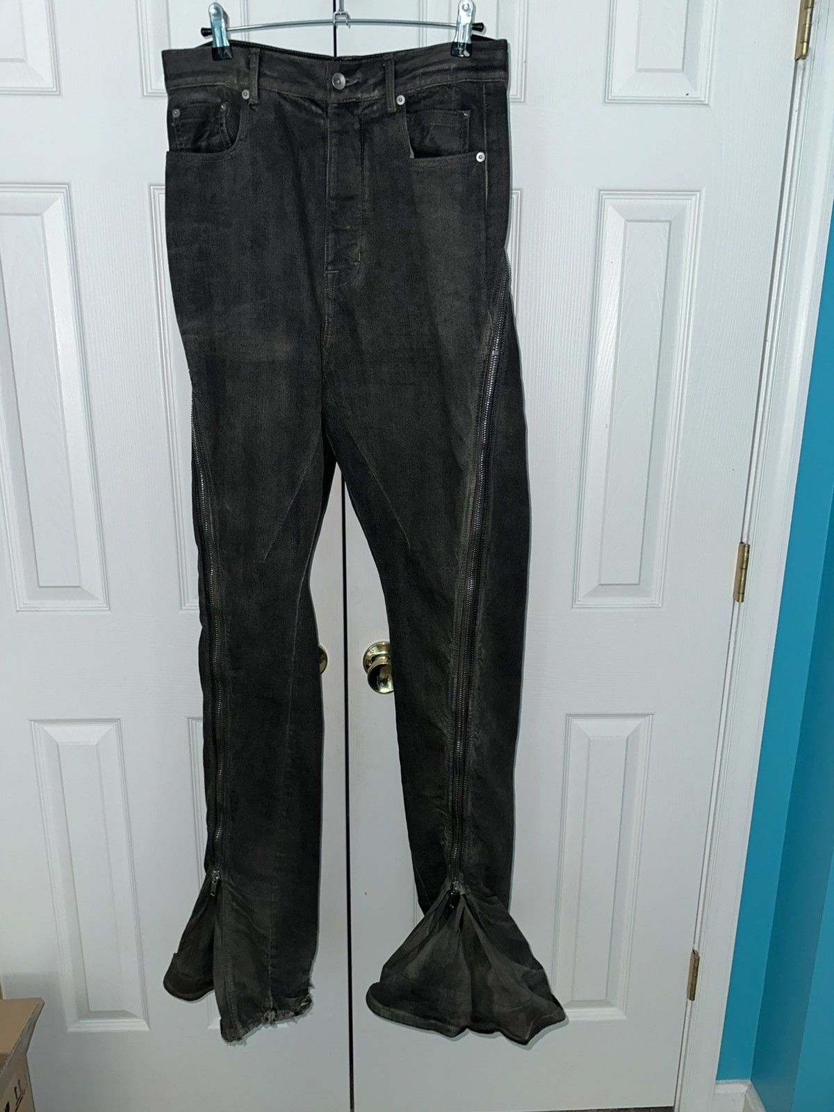 Rick Owens Rick Owens Dark Dust Banana Bolan Size 30 Size US 30 / EU 46 - 2 Thumbnail