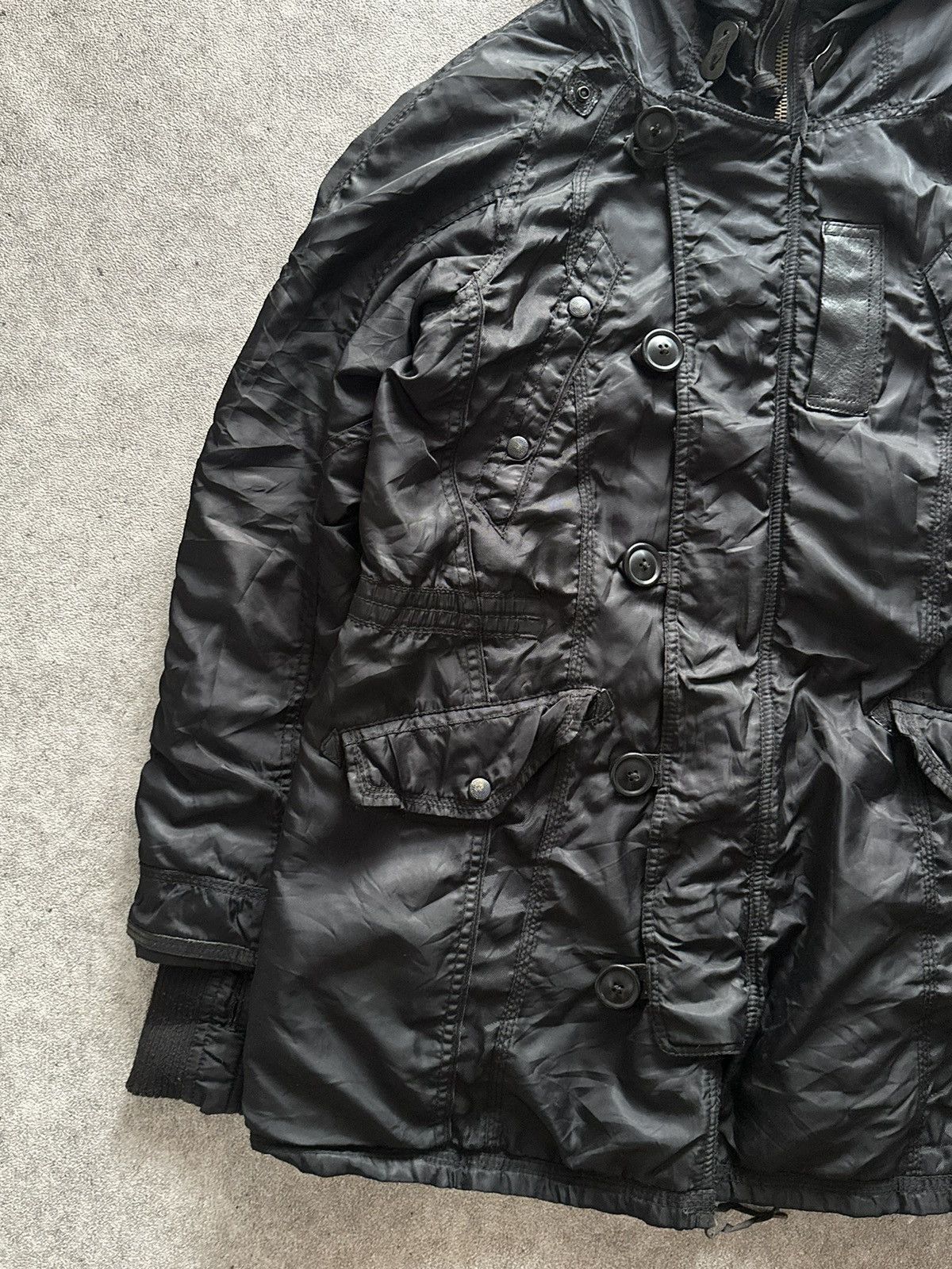 GOA 2000s Goa Apocalypse Style Bono Jacket Mix Leather Lgb Style Size US M / EU 48-50 / 2 - 3 Thumbnail