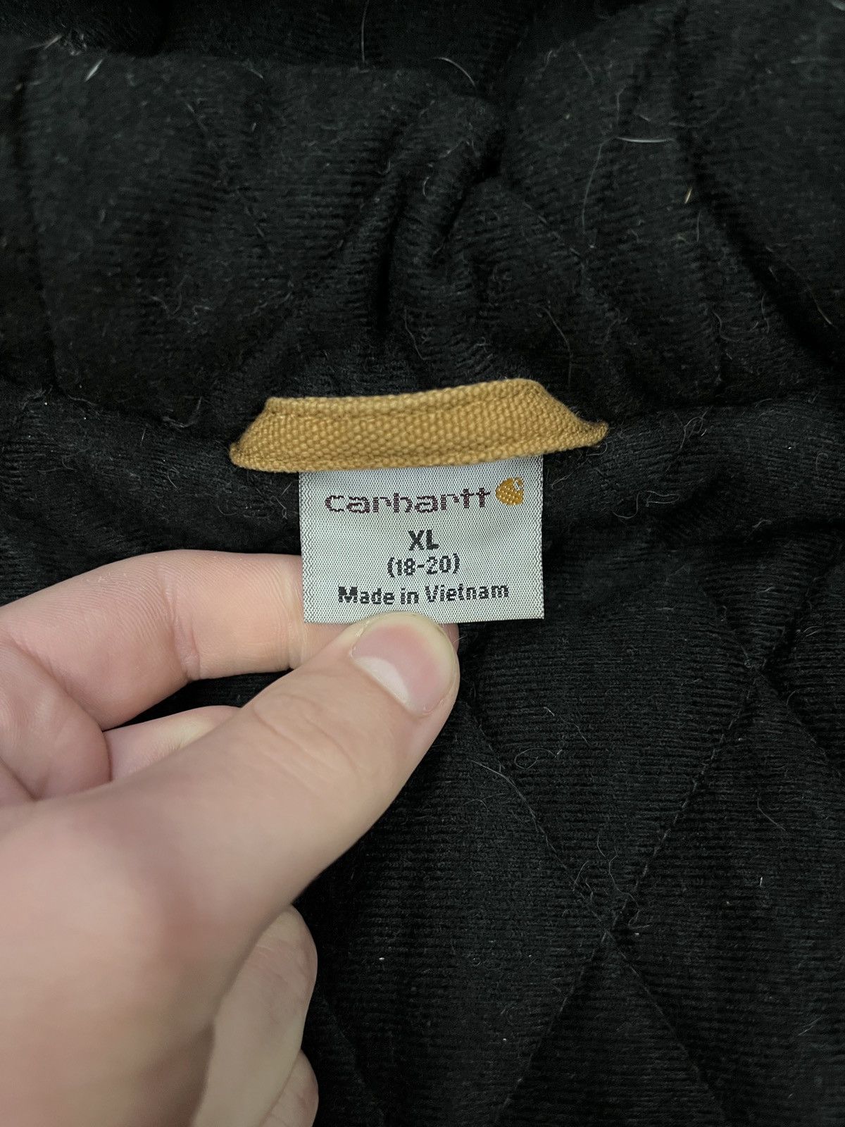Carhartt Carhartt Active Jacket Hooded Full Zip Coat Youth XL Mens S Size US S / EU 44-46 / 1 - 4 Thumbnail