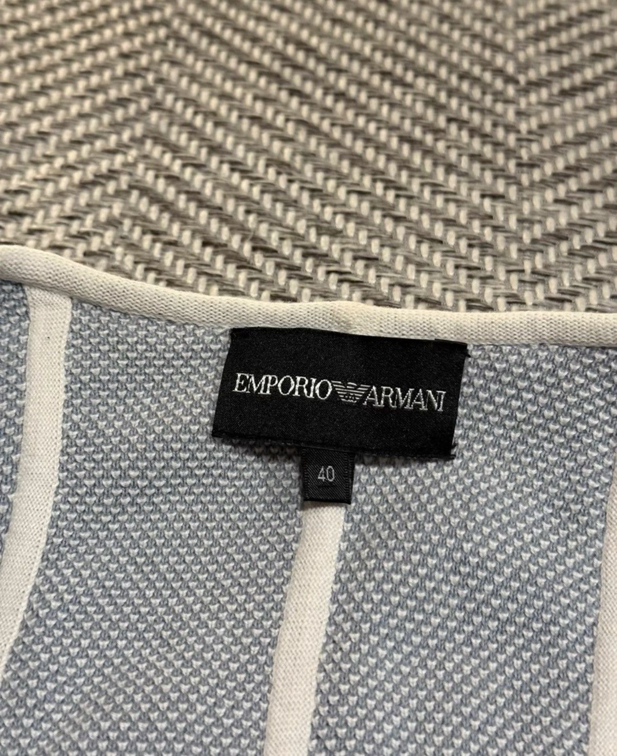 Emporio Armani Emporio Armani Y2K Mesh Zip-Up Jacket K24 Size S / US 4 / IT 40 - 8 Thumbnail