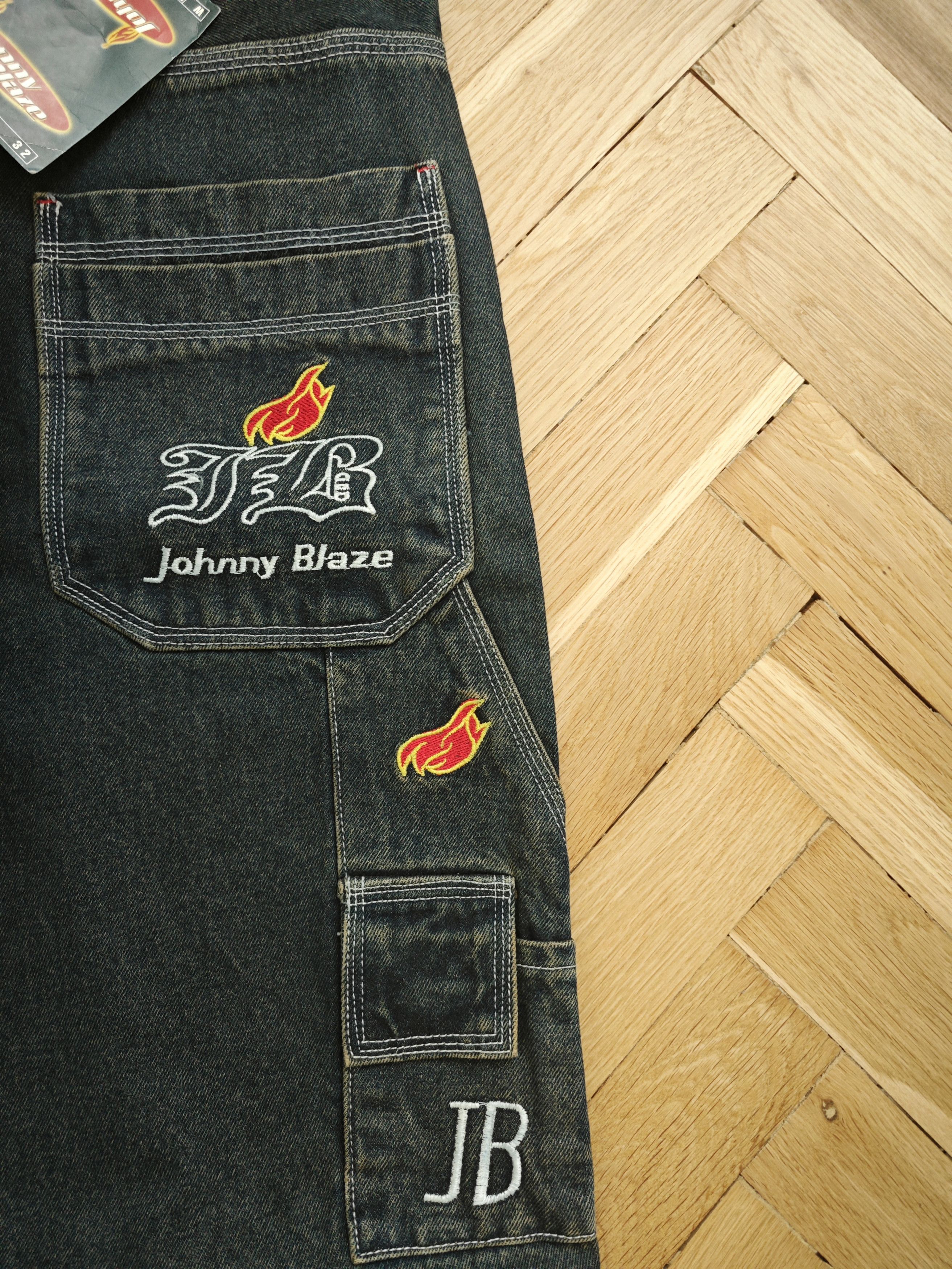 Vintage Johnny Blaze vintage jeans Size US 32 / EU 48 - 3 Thumbnail