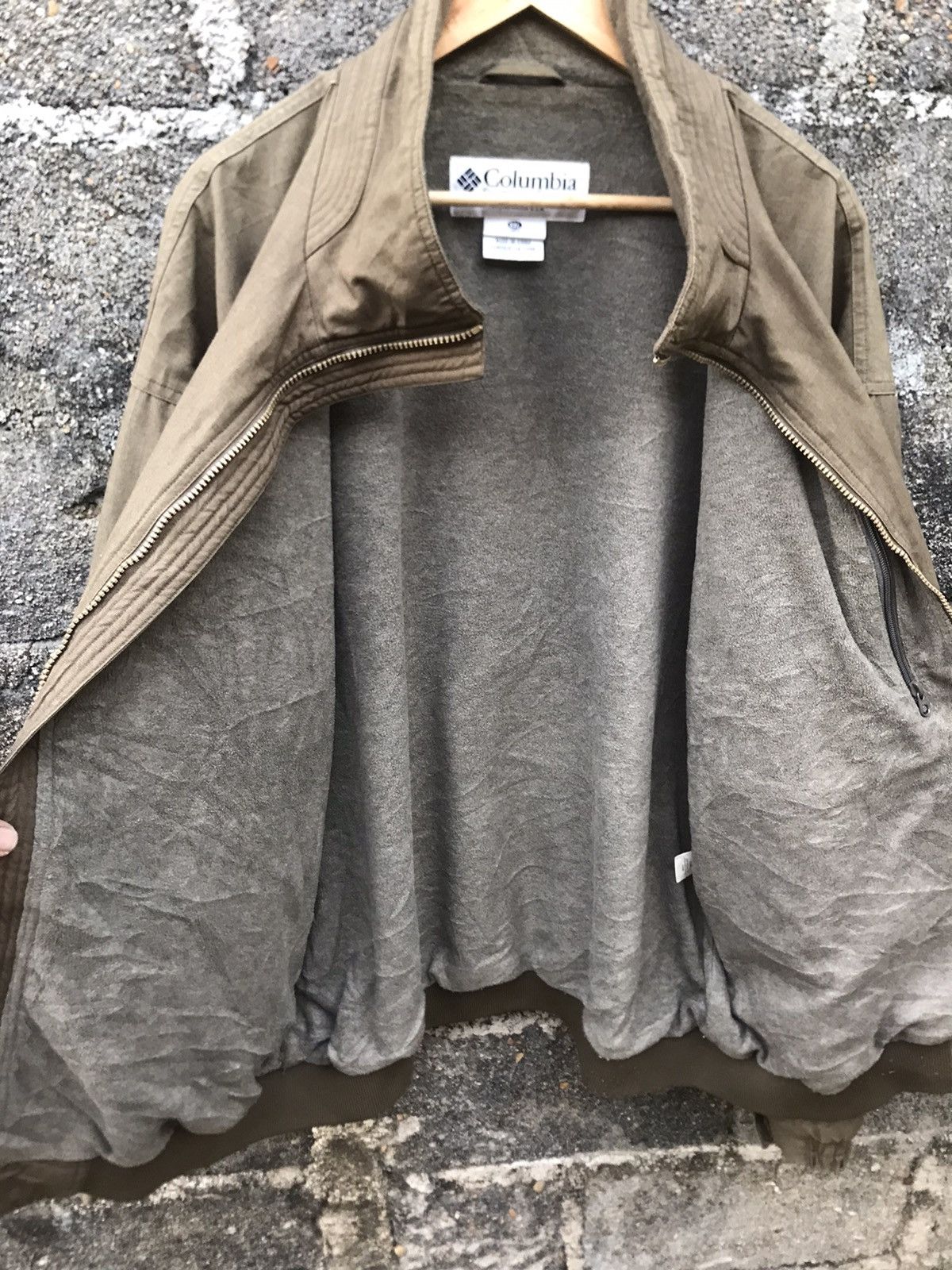 Columbia Vintage 90s Columbia Flight Jacket Fleece Inside Size US XXL / EU 58 / 5 - 5 Thumbnail