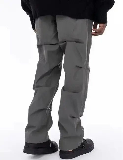 VIBE Button Pleated Pants Cargo y2k streetwear Size US 30 / EU 46 - 2 Thumbnail