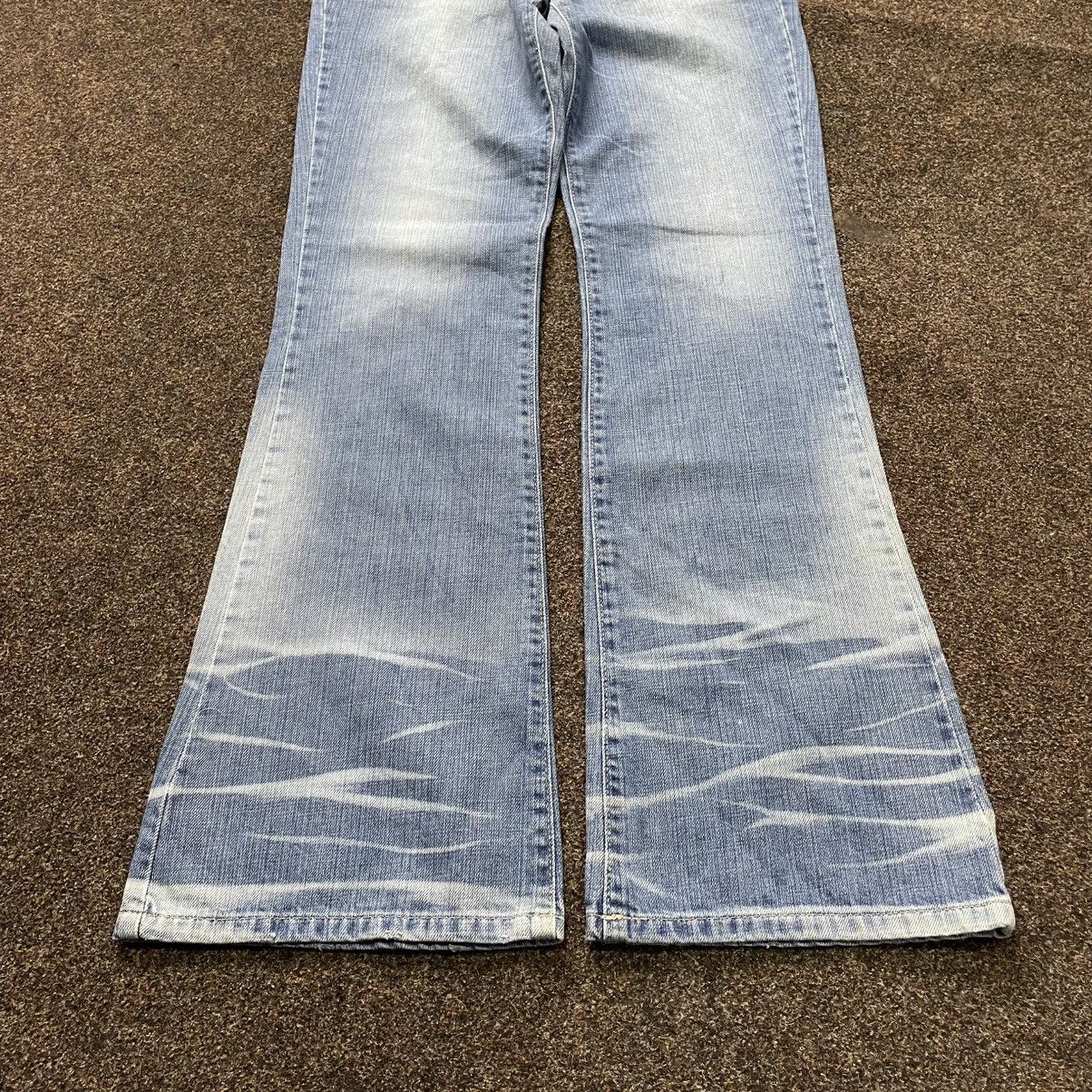 Vintage Vintage Y2K Baggy Flared Jeans Sun Faded Skate Aesthetic Size 34" / US 12 / IT 48 - 5 Thumbnail