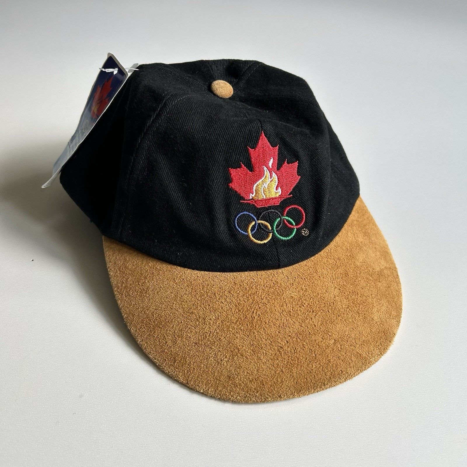 USA Olympics × Vintage Vintage 90s ATL Olympics Hat Strapback Hat Canada McDonald's Size ONE SIZE - 1 Thumbnail