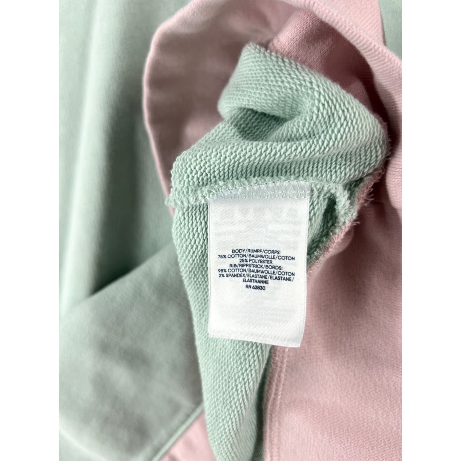 Lands' End VINTAGE Lands' End Women's Sweater XL Green Pastel 90s Casual Crew Neck Pullover Lightweight Size XL / US 12-14 / IT 48-50 - 4 Thumbnail