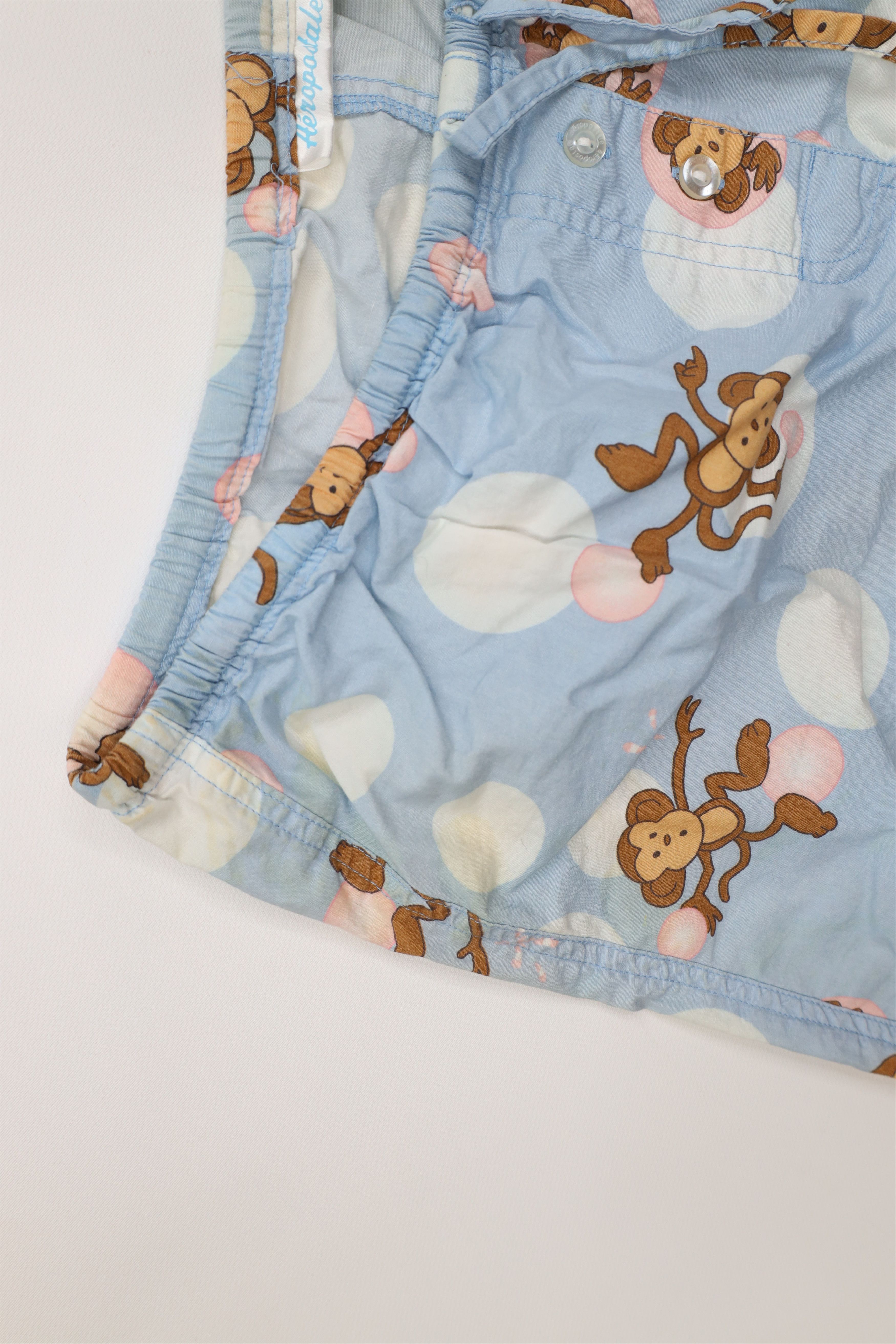 Aeropostale Vintage Y2K Aeropostale Babydoll Monkey Pajamas Pants Size 32" / US 10 / IT 46 - 8 Thumbnail