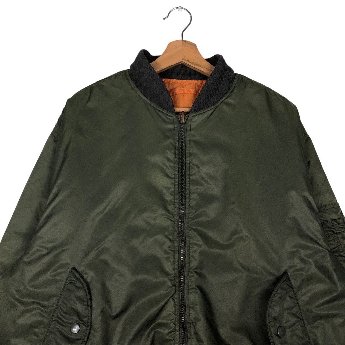 Japanese Brand 🔥Riot Riot Vintage Bomber Jacket Reversible Military Size US L / EU 52-54 / 3 - 3 Thumbnail