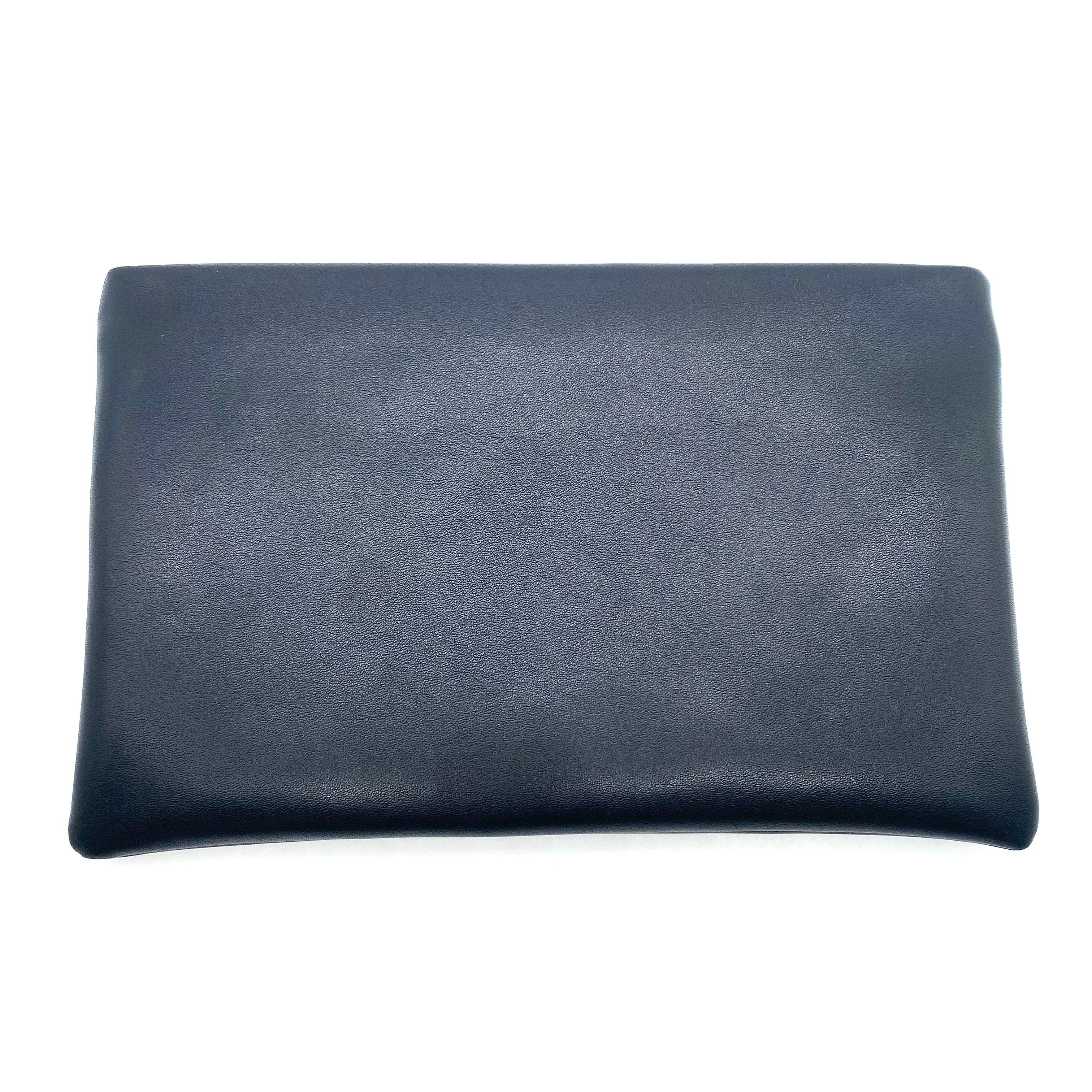 Dior Christian Dior Leather Clutch Bag Black Size ONE SIZE - 2 Thumbnail
