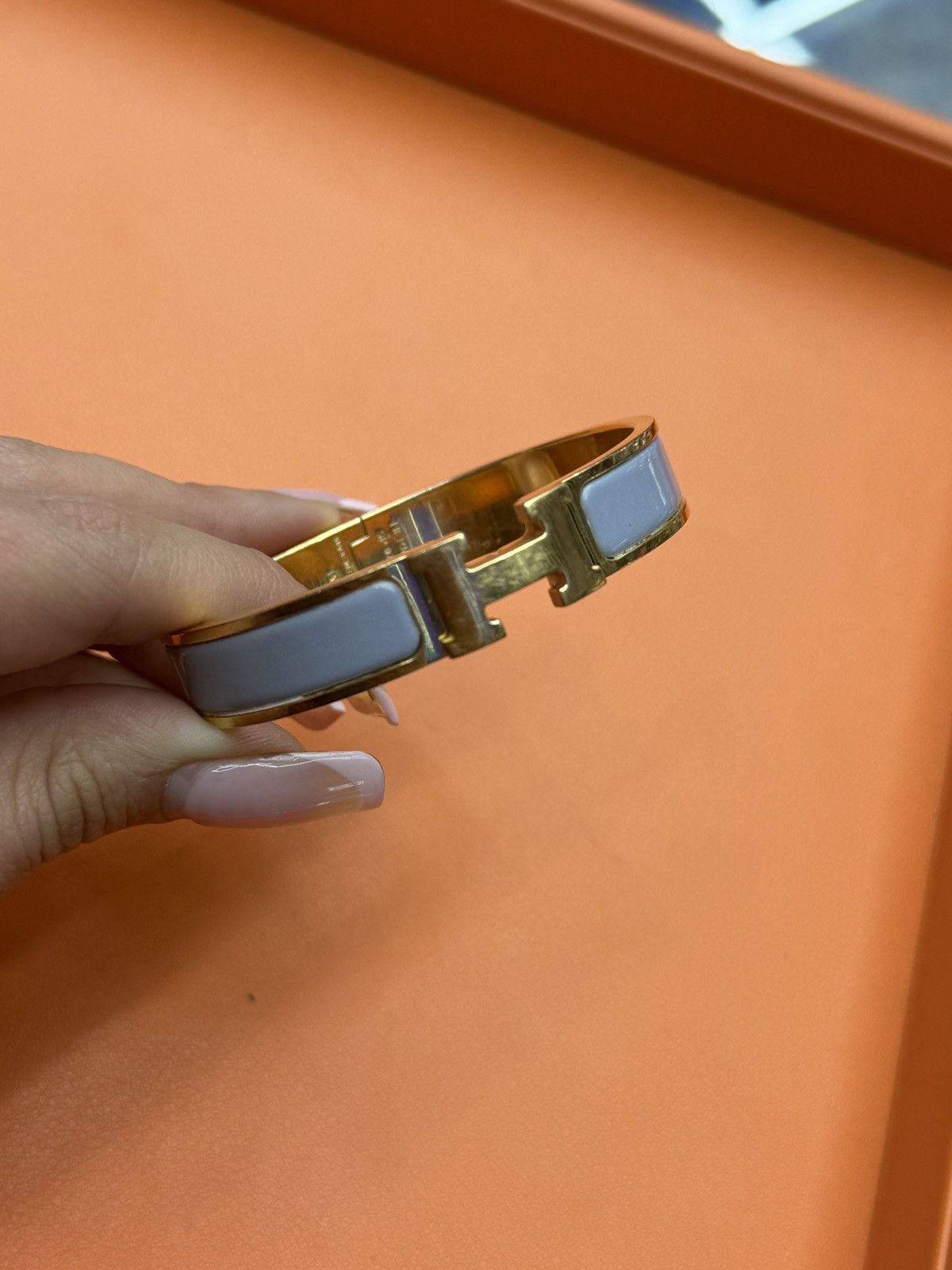 Hermes Hermès Clic H Bracele Size ONE SIZE - 2 Thumbnail